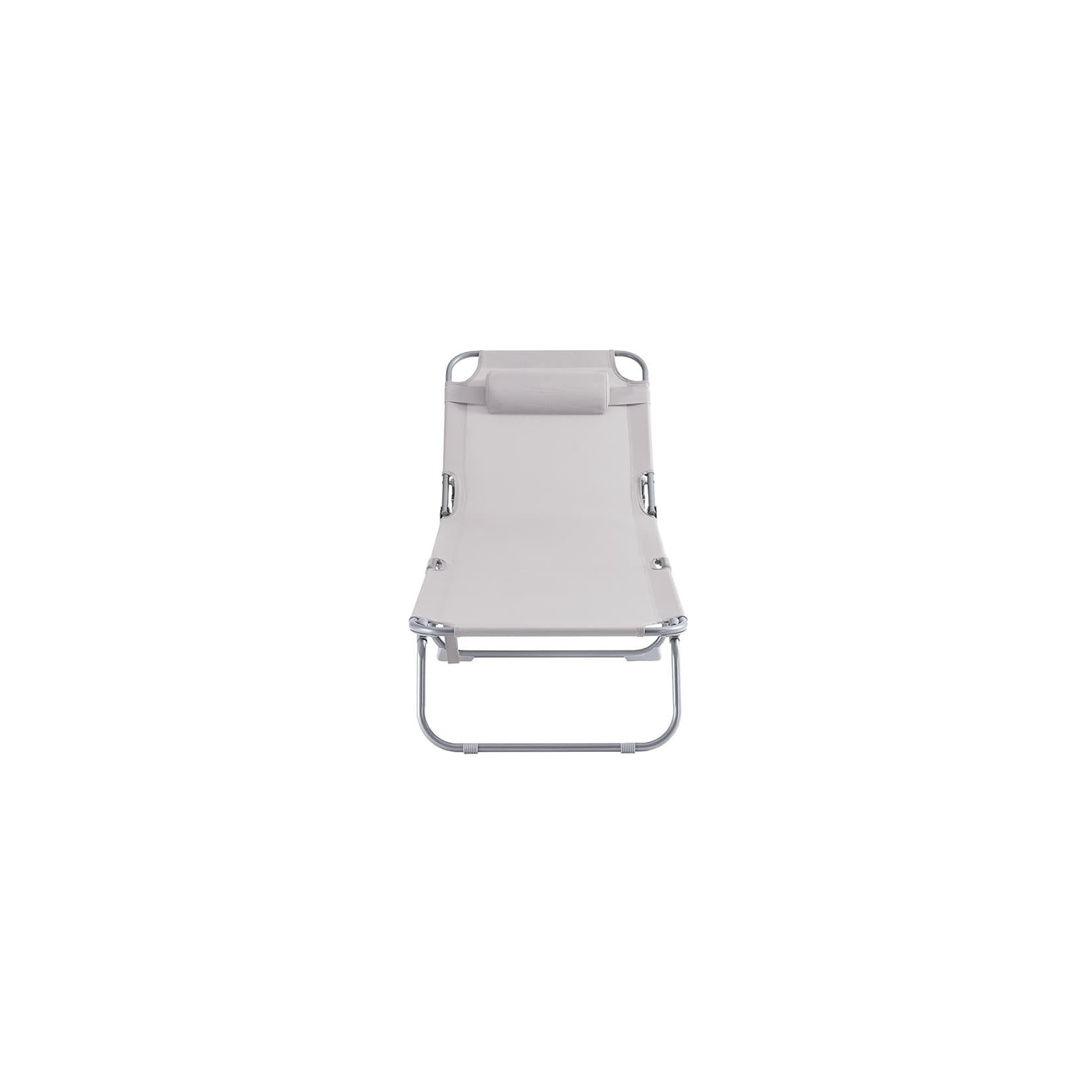 Moderne Sonnenliege Beige