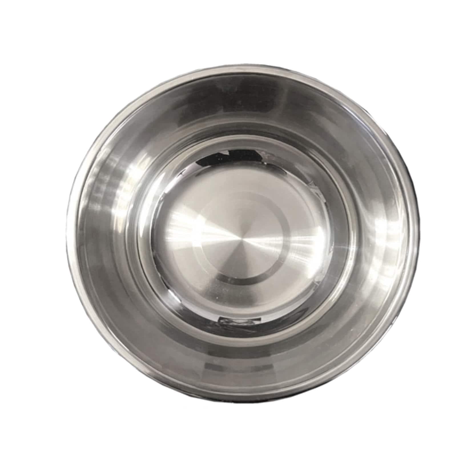 COOTAB Kühlschale Edelstahl 5 Liter Ø 32 cm Silber
