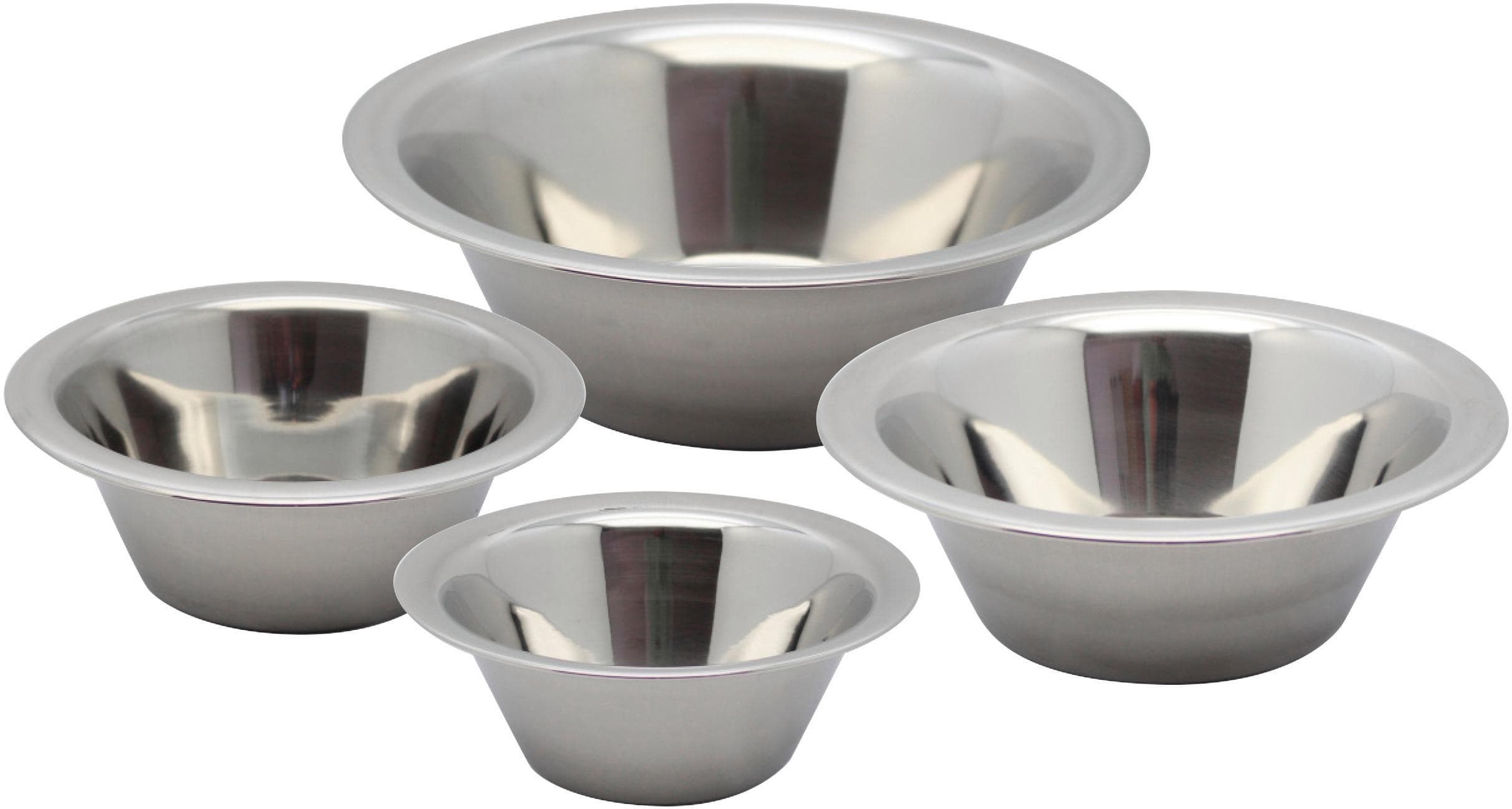 ELO Schüssel Set 4-tlg. Silber Edelstahl