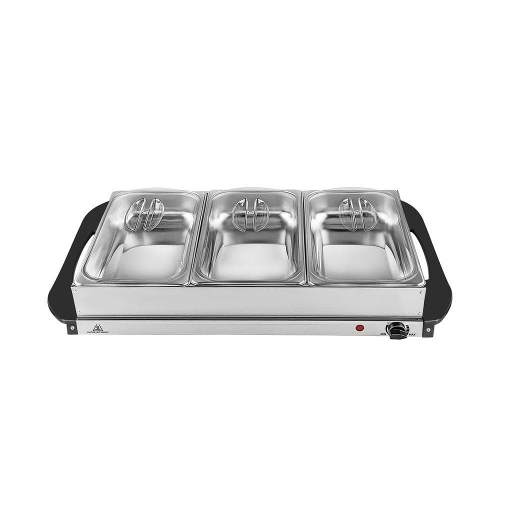 Silva Homeline Chafing-Dish Schwarz Metall 2,5 L Rechteckig