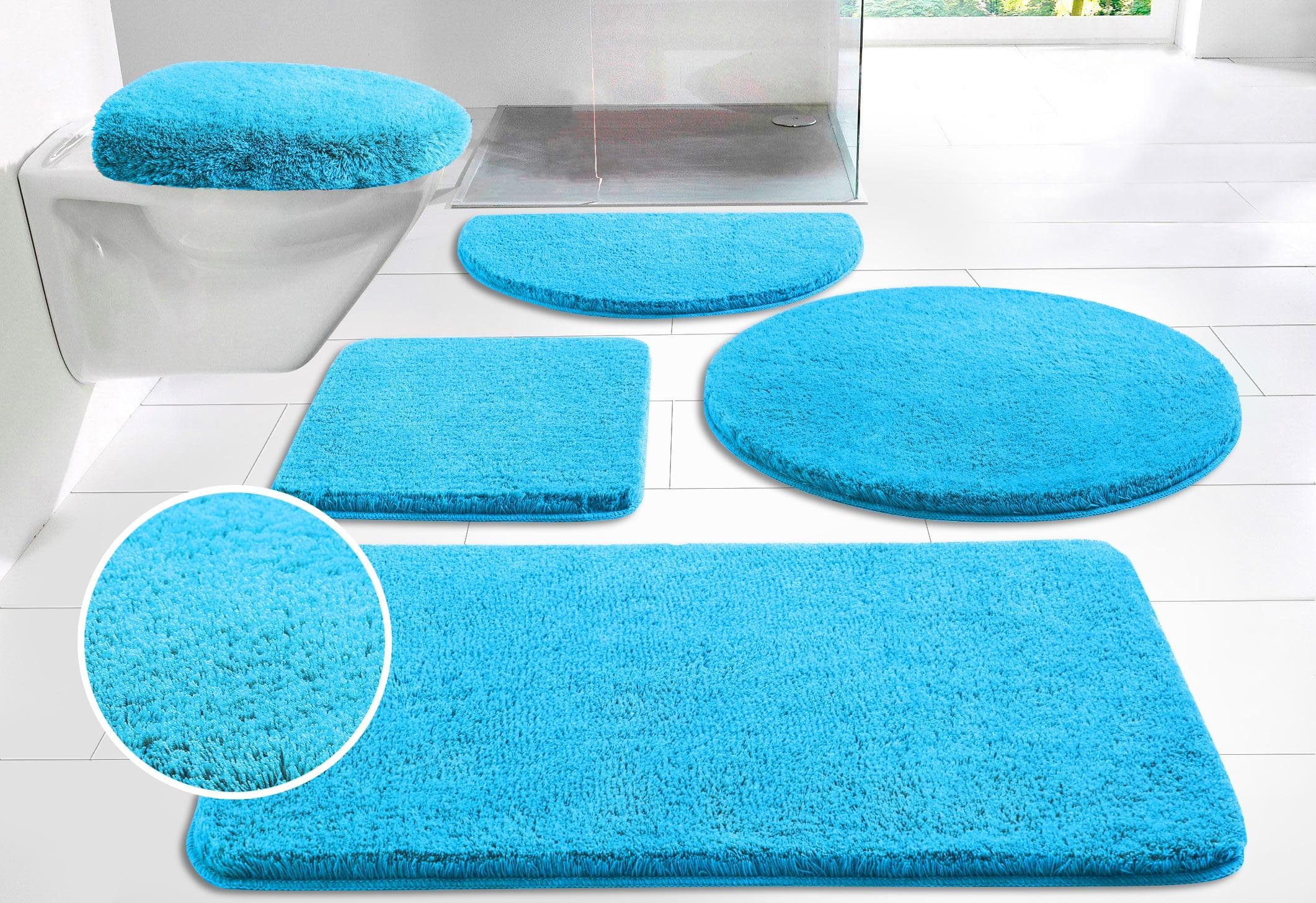 Badematte Merida Badvorleger Badezimmer Teppich Kunstfaser