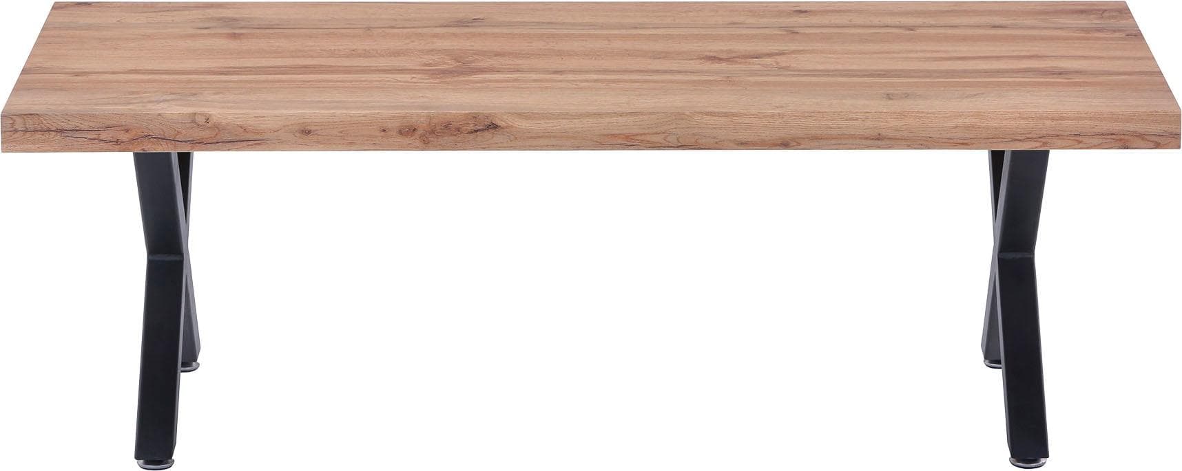 Couchtisch INOSIGN Conri Wildeiche X-Gestell