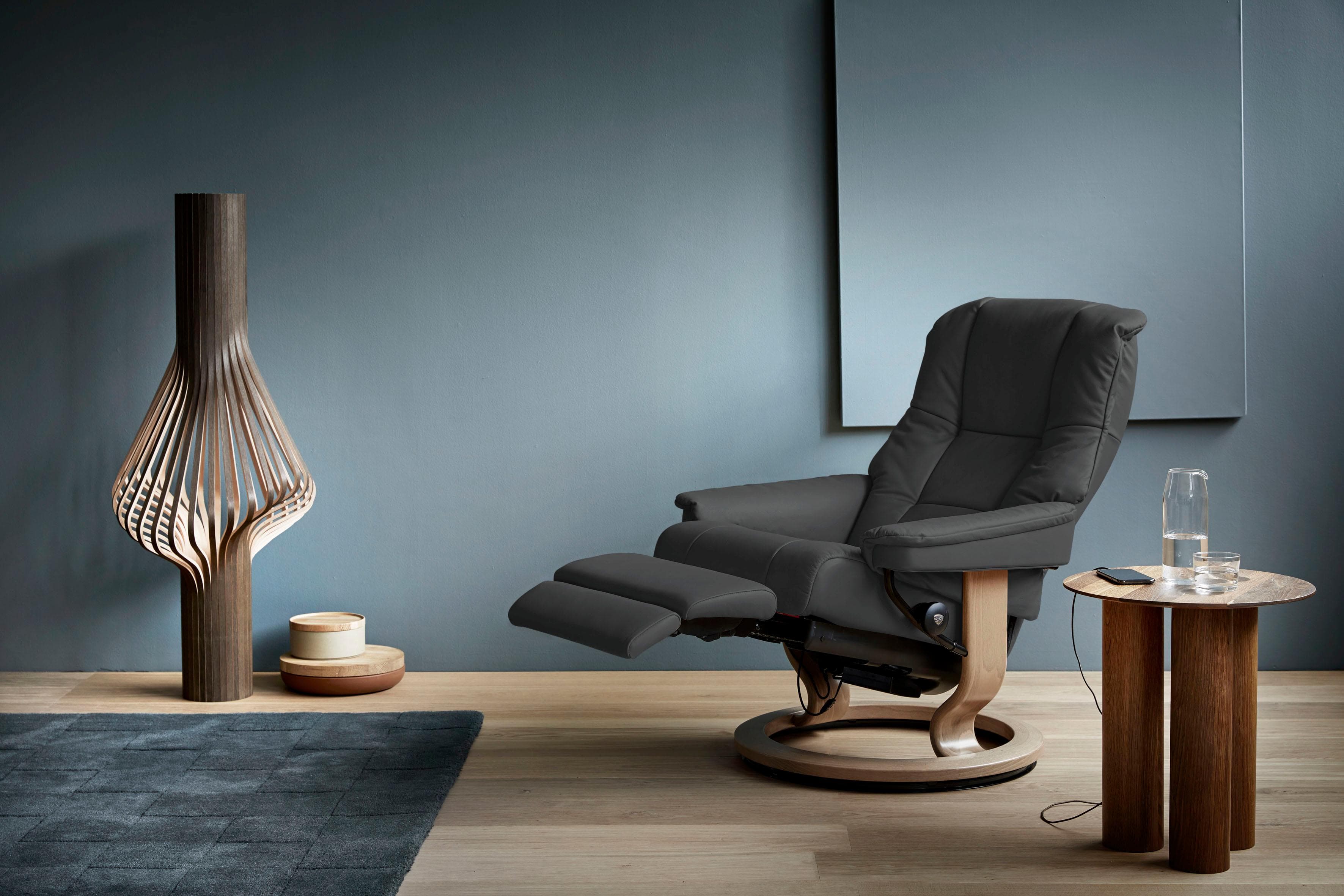 Relaxsessel STRESSLESS Mayfair Grau Microfaser DINAMICA