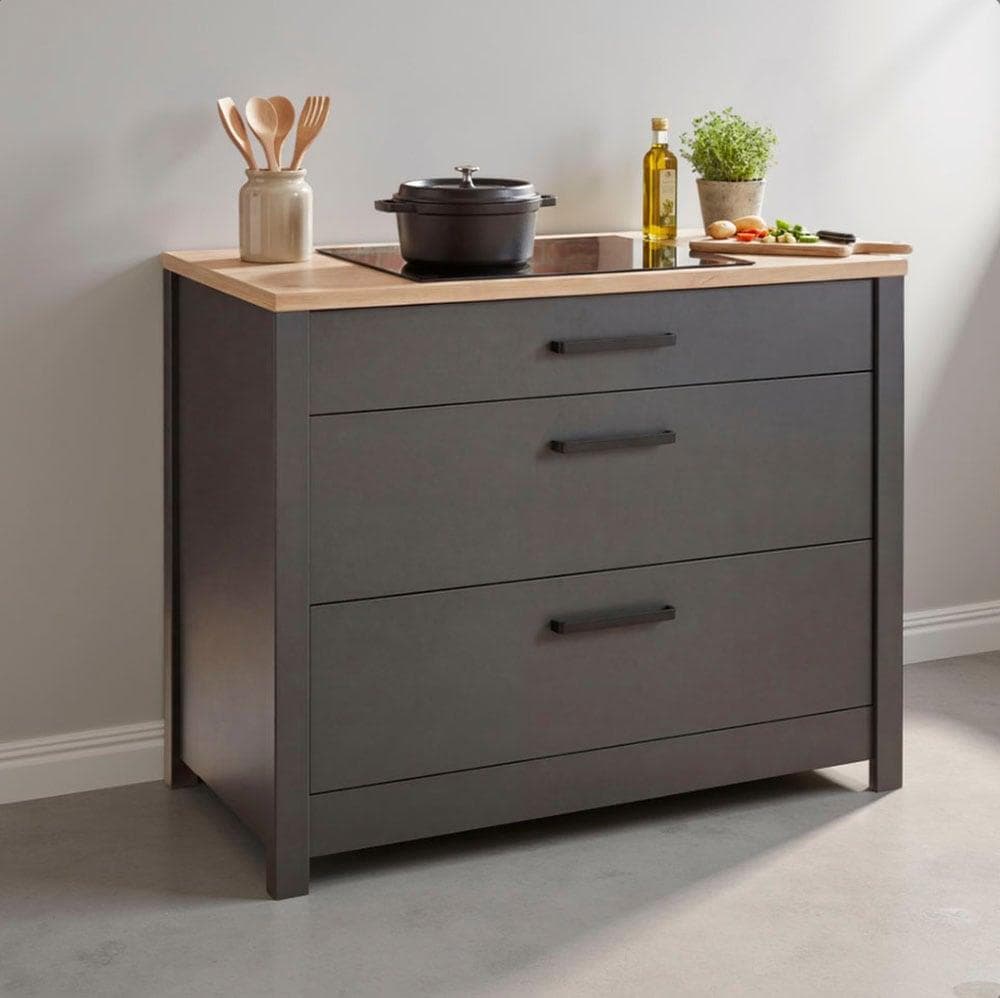 Unterschrank INTER LINK "Veneto" Anthrazit