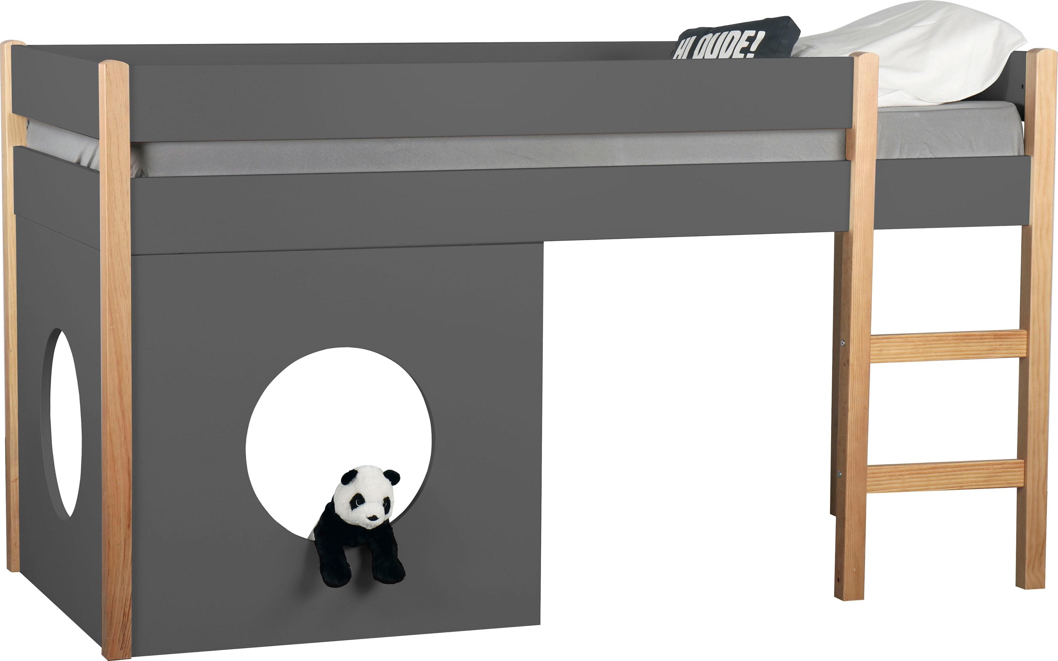 MÖBILIA Ansteckplatte Lizzi Grau MDF Deko-Paneel