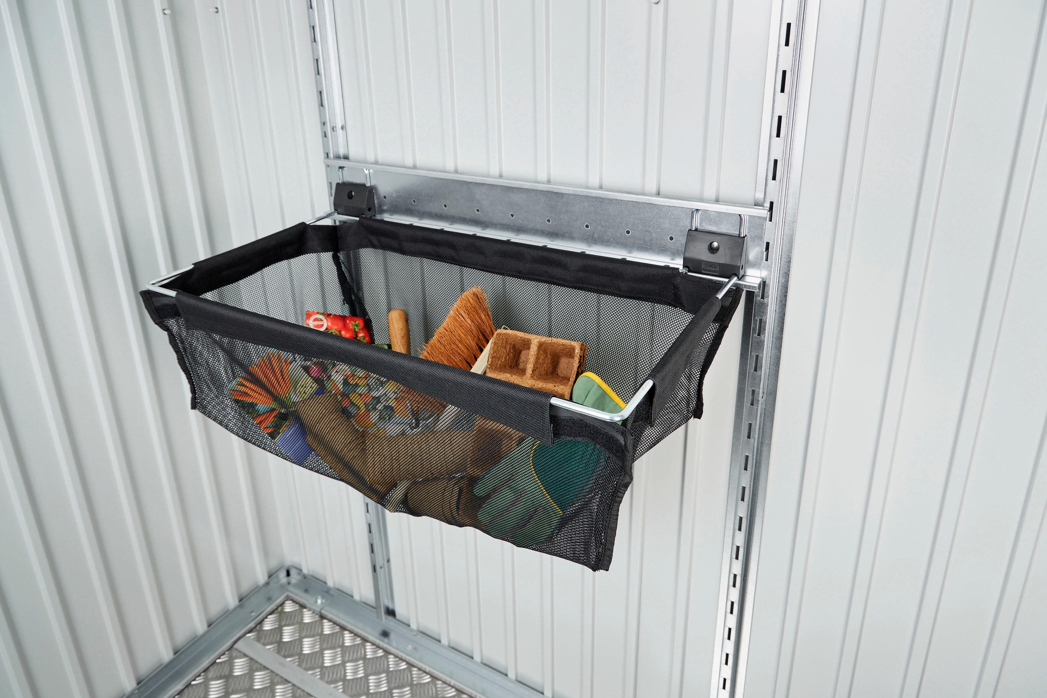 BioHort Hängeregal Einhängesack Schwarz Stahl