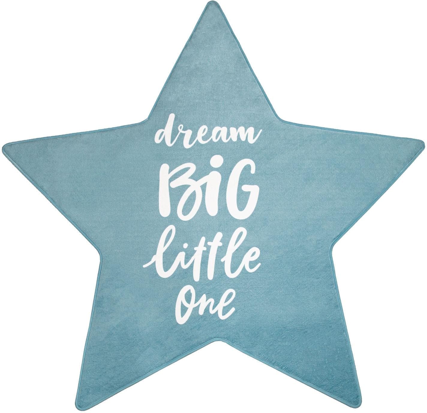 PACO HOME Kinderteppich Chicos 558 Blau Sternförmig