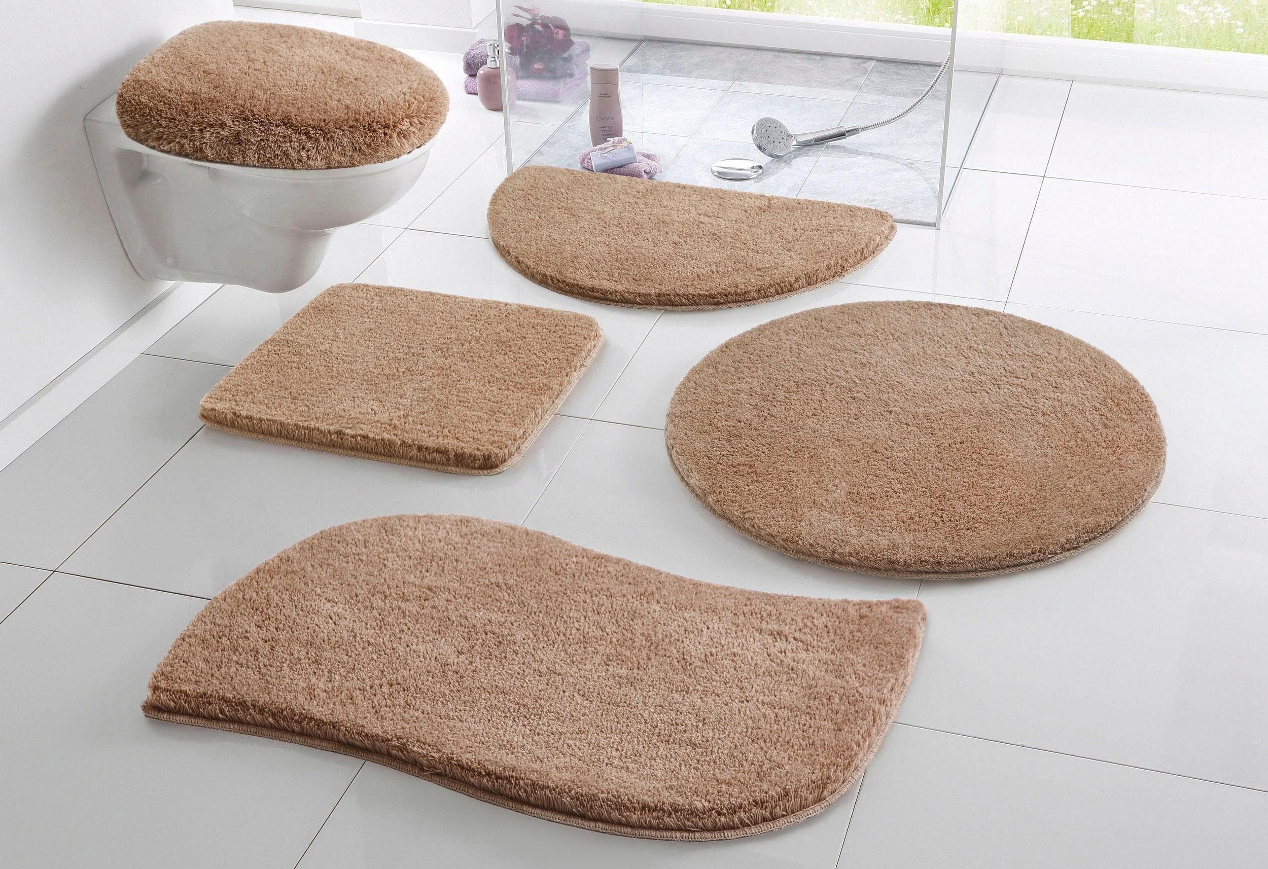 Badematte Merida Beige Kunstfaser