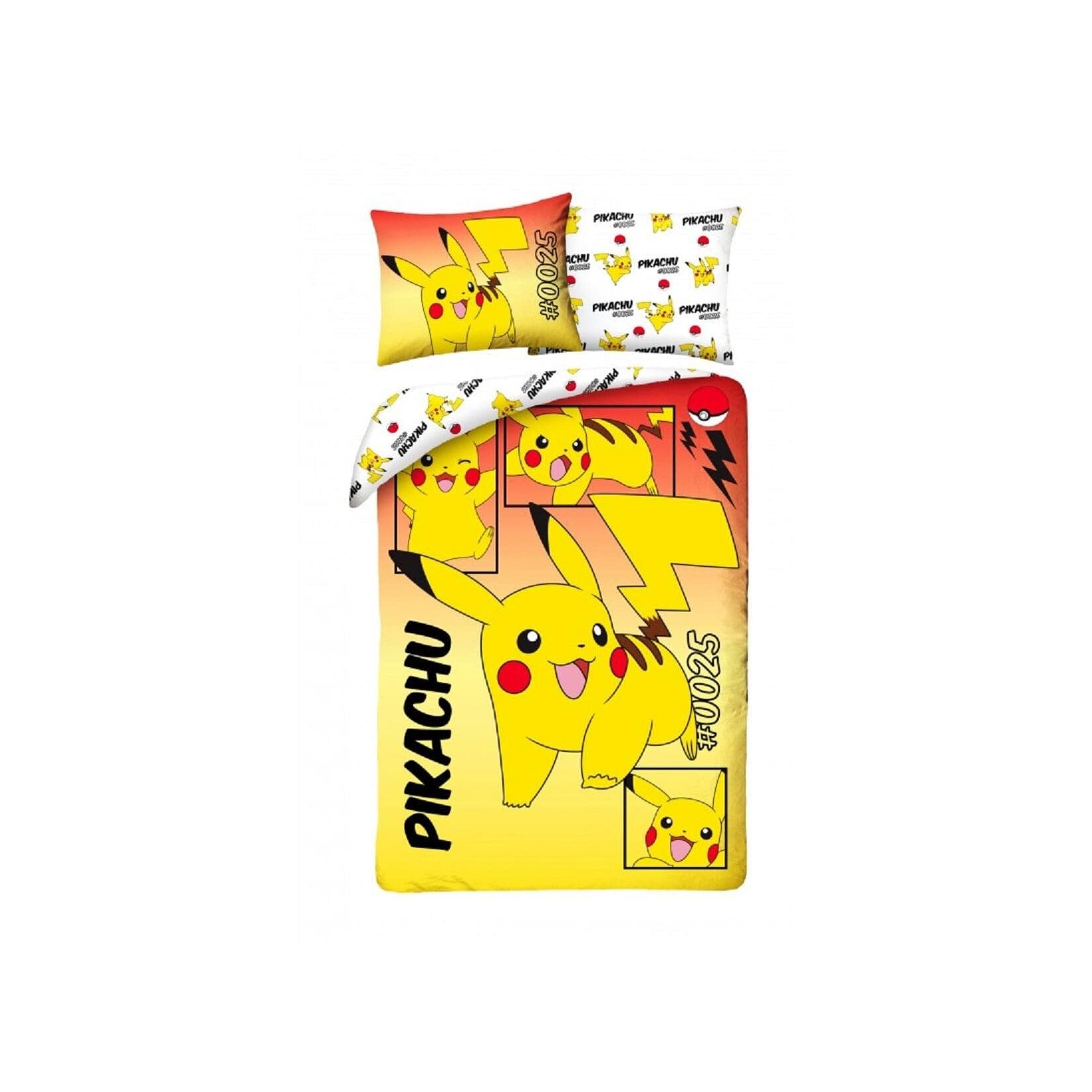 Pokémon Bettwäsche Set Baumwolle Bettdeckenbezug 140x200