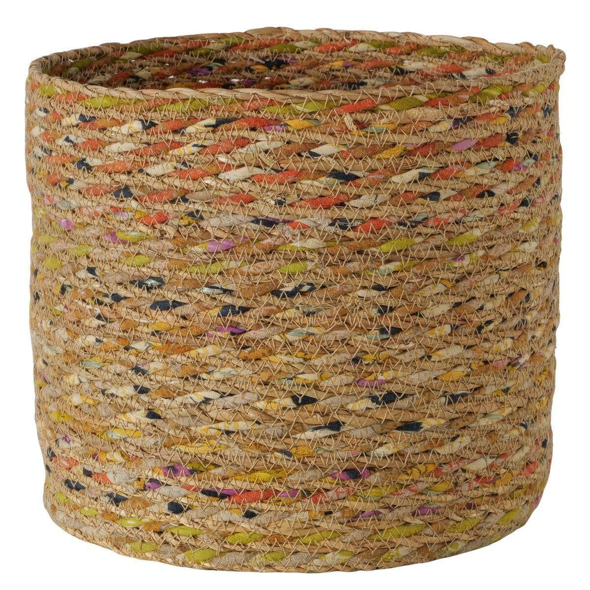 Korb AVALUA Dekoartikel Baumwolle Bunt
