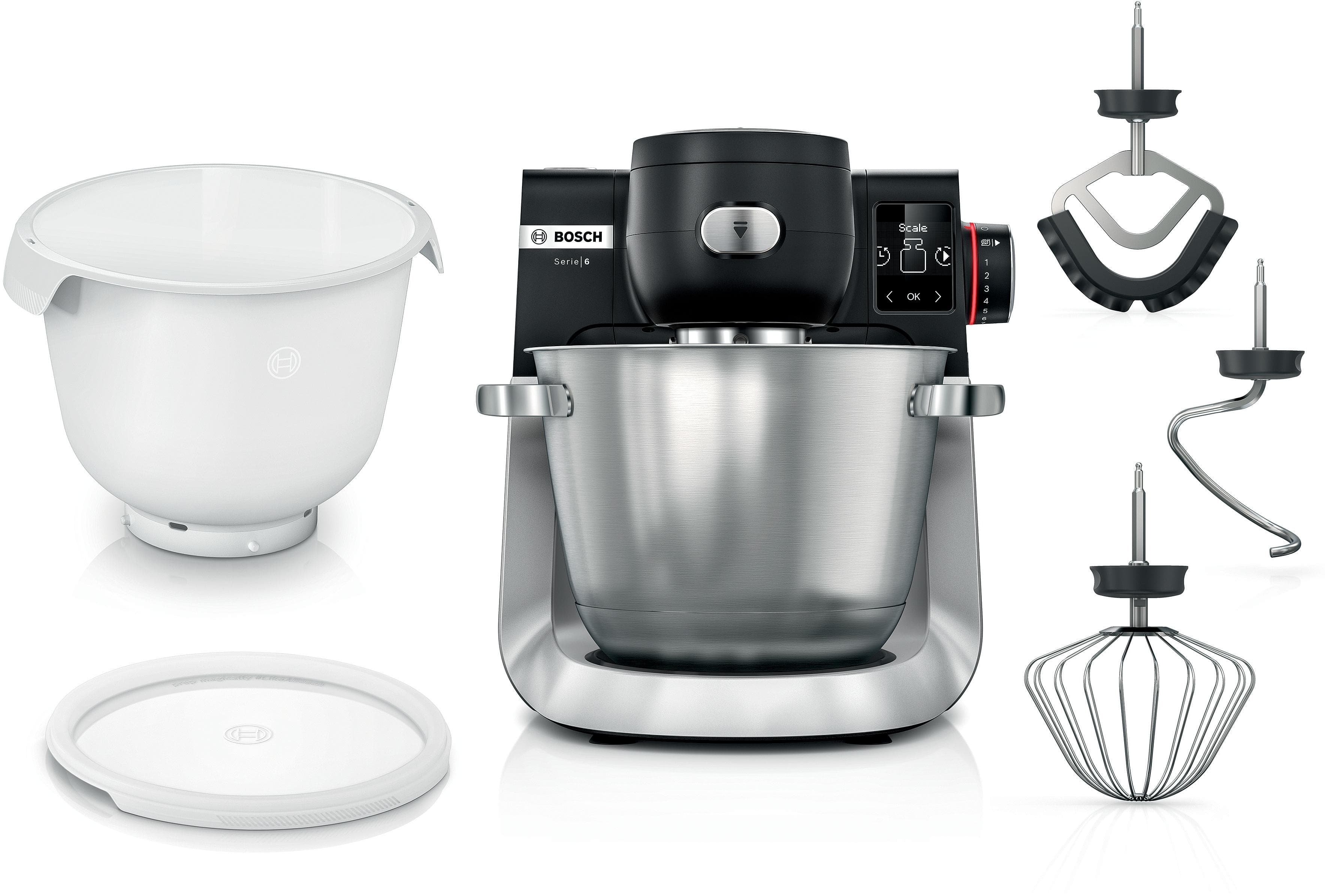 Bosch Küchenmaschine MUMS6ZS18 Schwarz Automatikprogramme