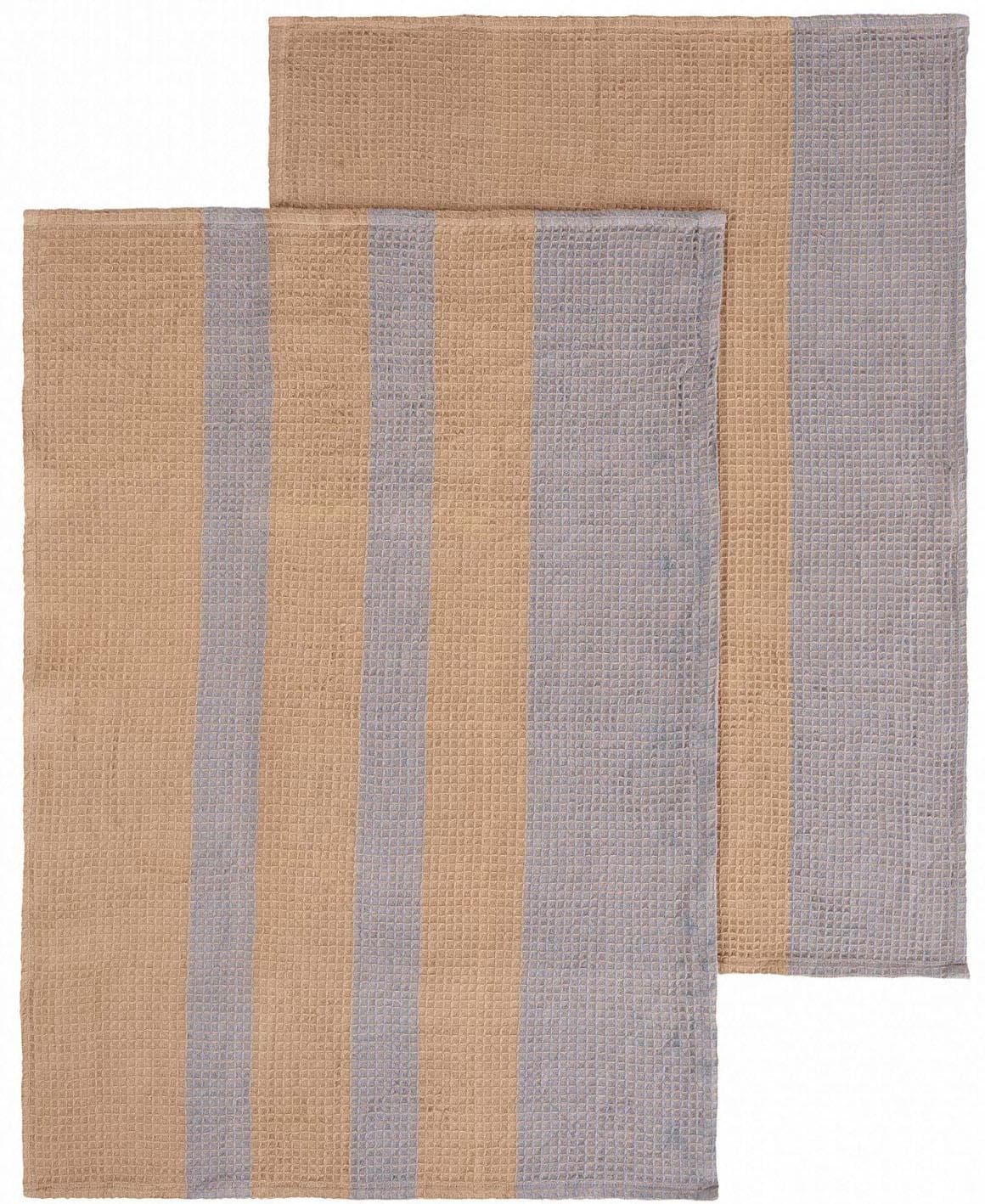 BLOMUS Geschirrtuch GANO 100% Baumwolle Beige Braun 50x70 cm