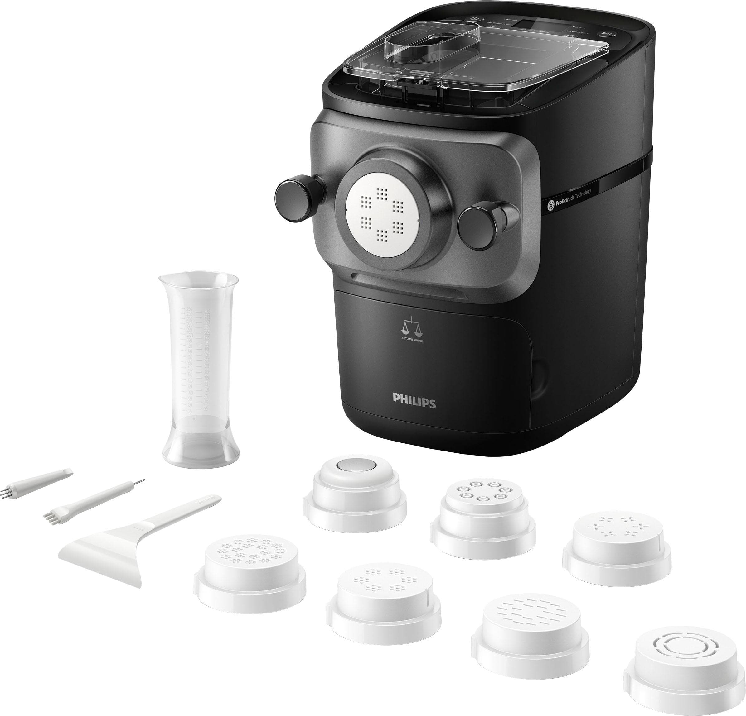 PHILIPS Nudelmaschine Pastamaker HR2665/93 Avance Collection Schwarz