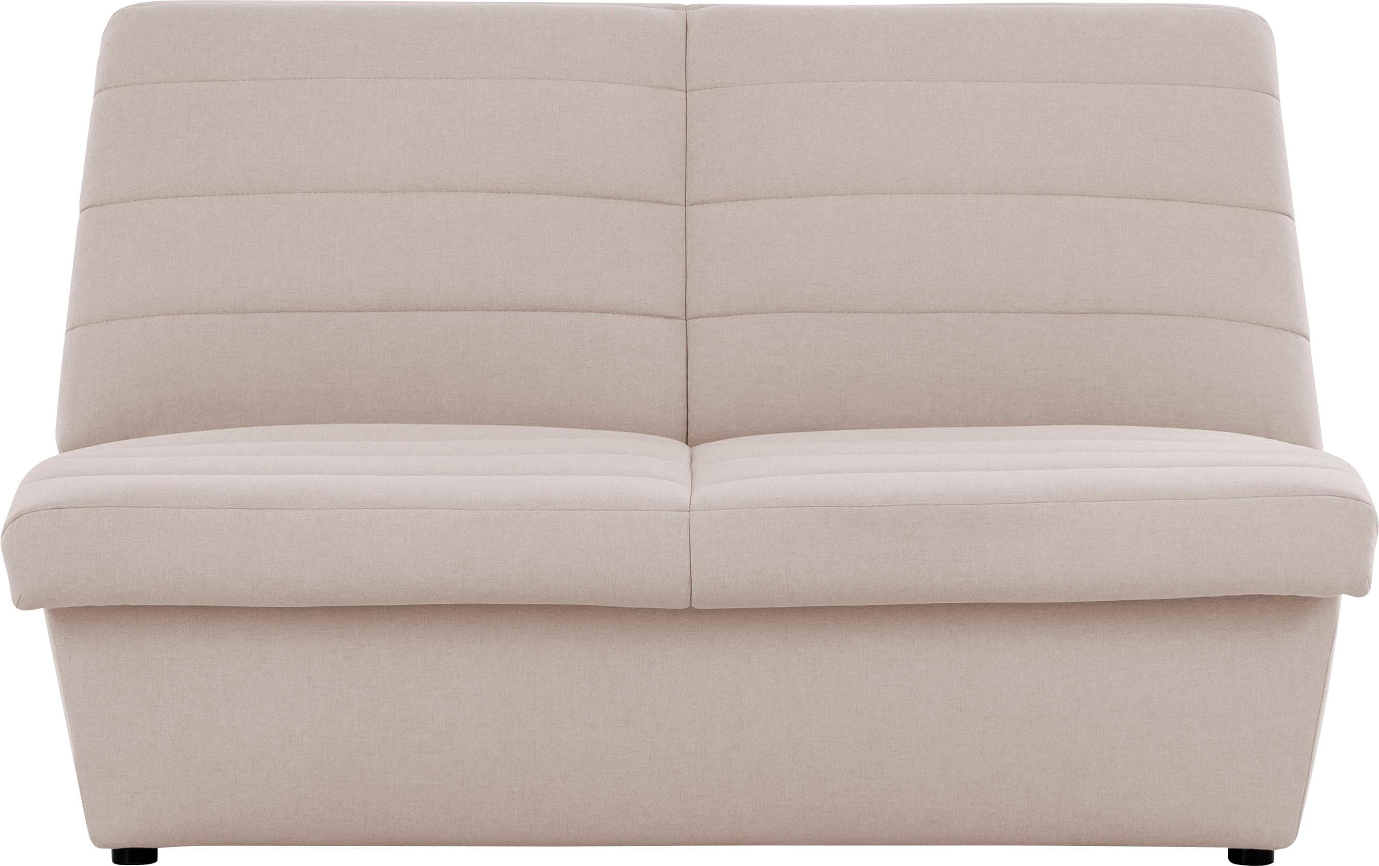 LOOKS by Wolfgang Joop 2-Sitzer Sofa Beige Ecru Quersteppung