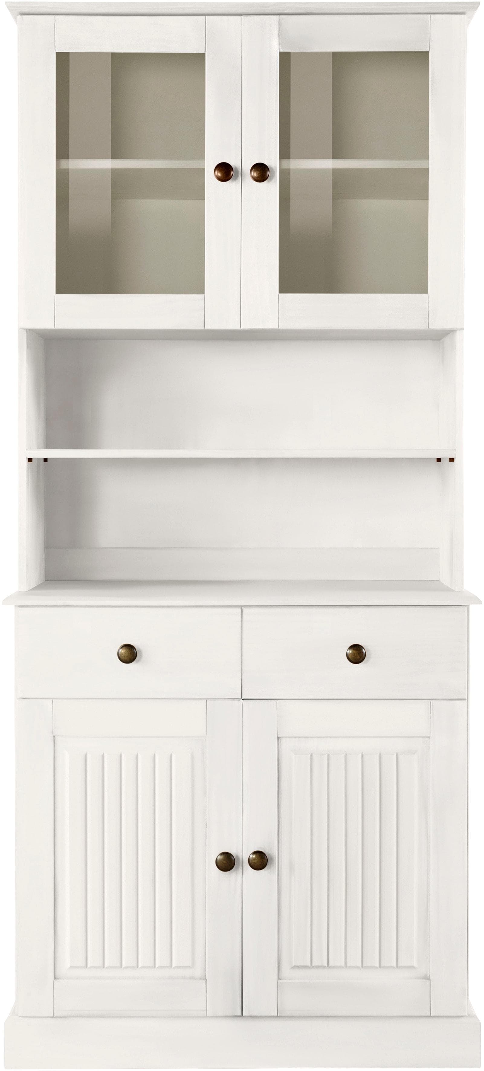 OTTO HOME Buffet Liotta Weiß Massivholz Kiefer