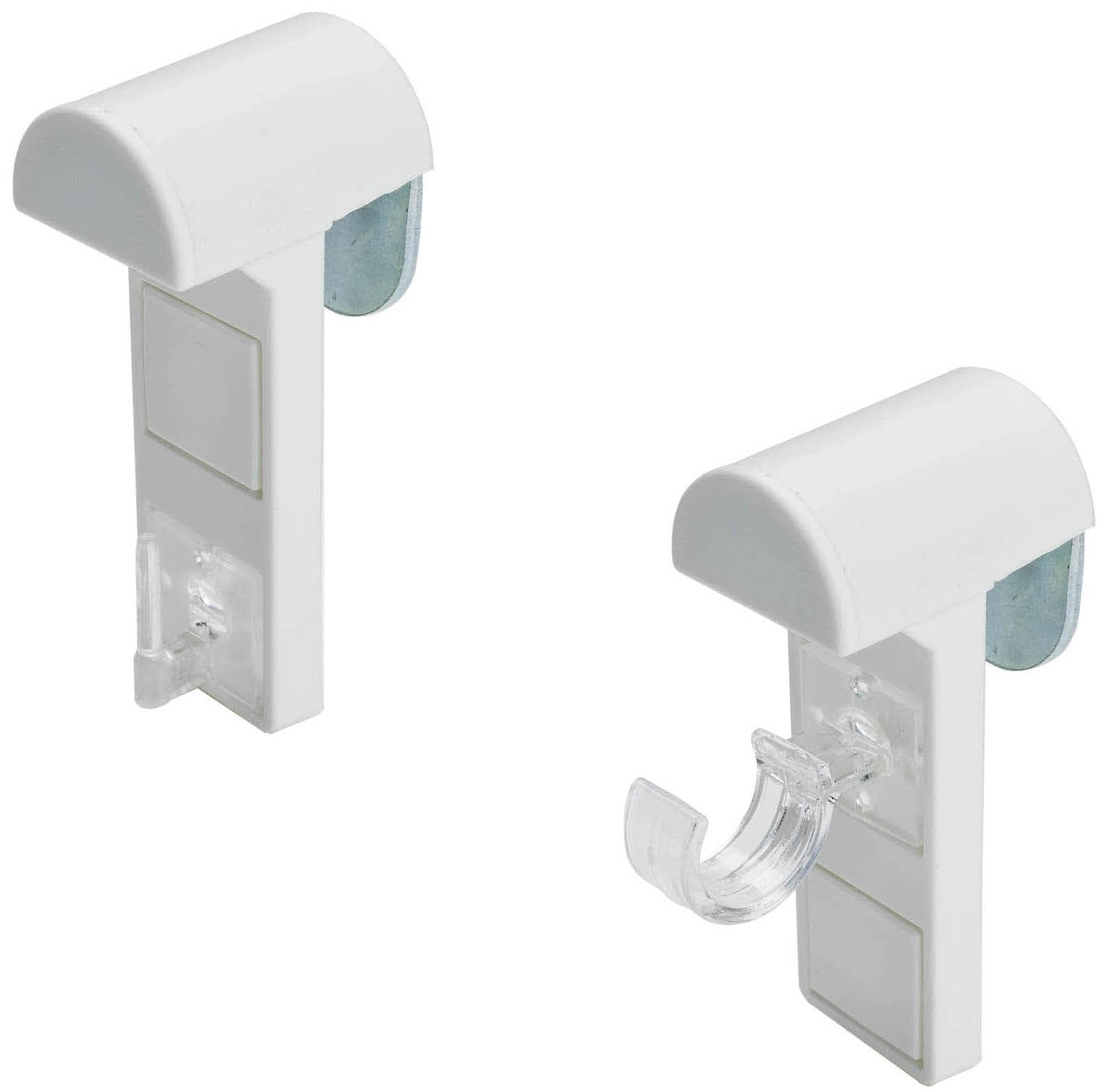 Klemmträger LIEDECO Weiß Kunststoff Metall