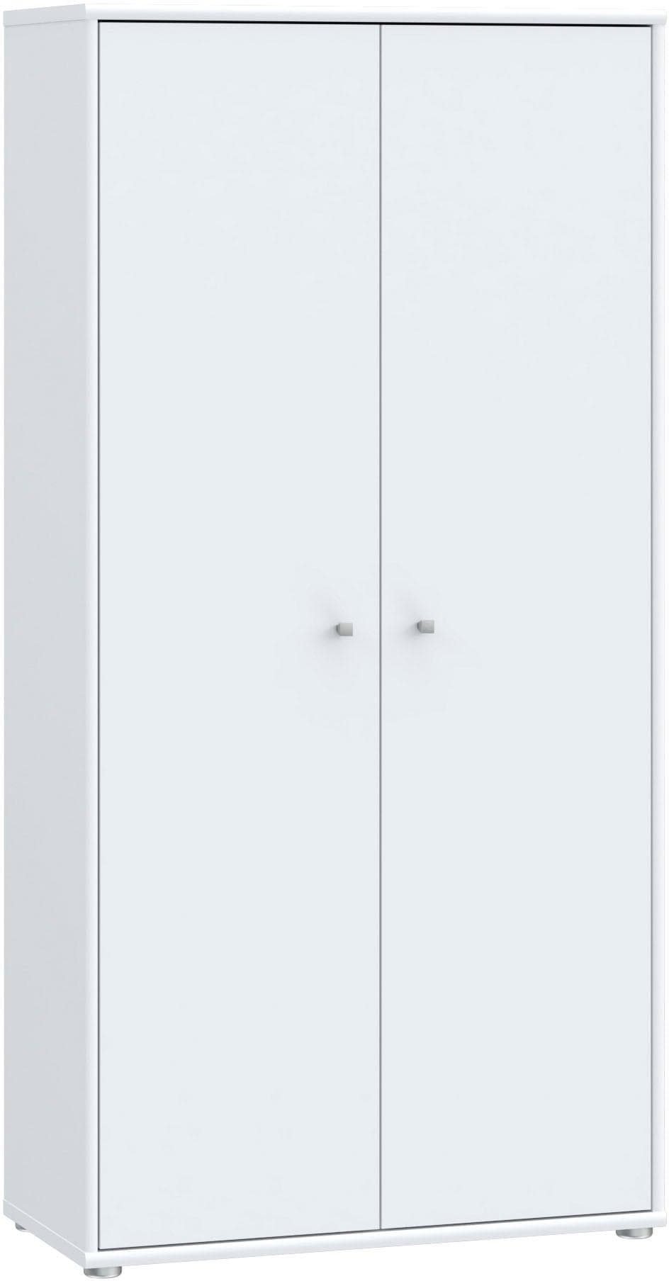 FORTE Schuhschrank Tempra Weiß 2 Türen