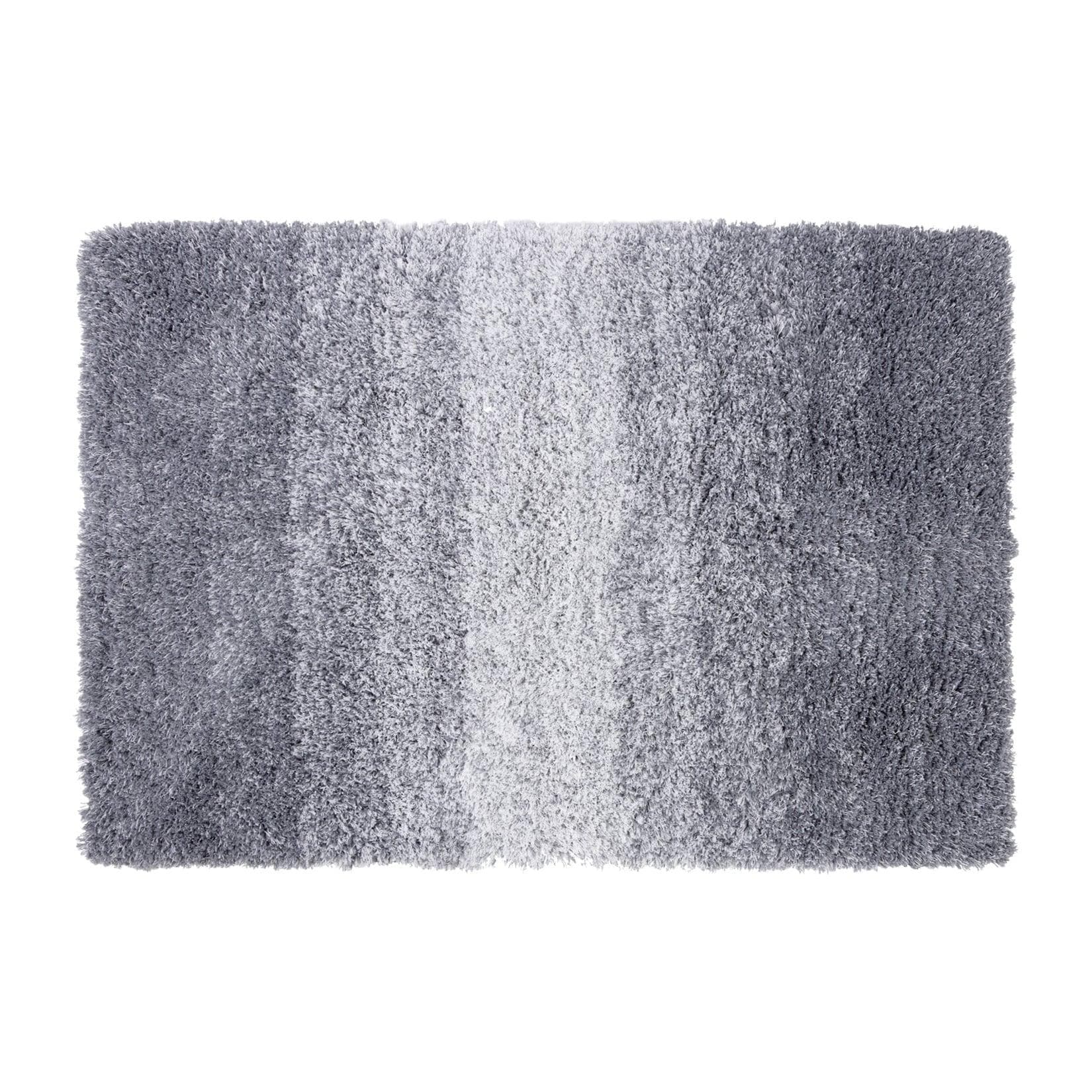 Casa Pura Badteppich Wave Rutschsicher & schnelltrocknend Grau/Weiß