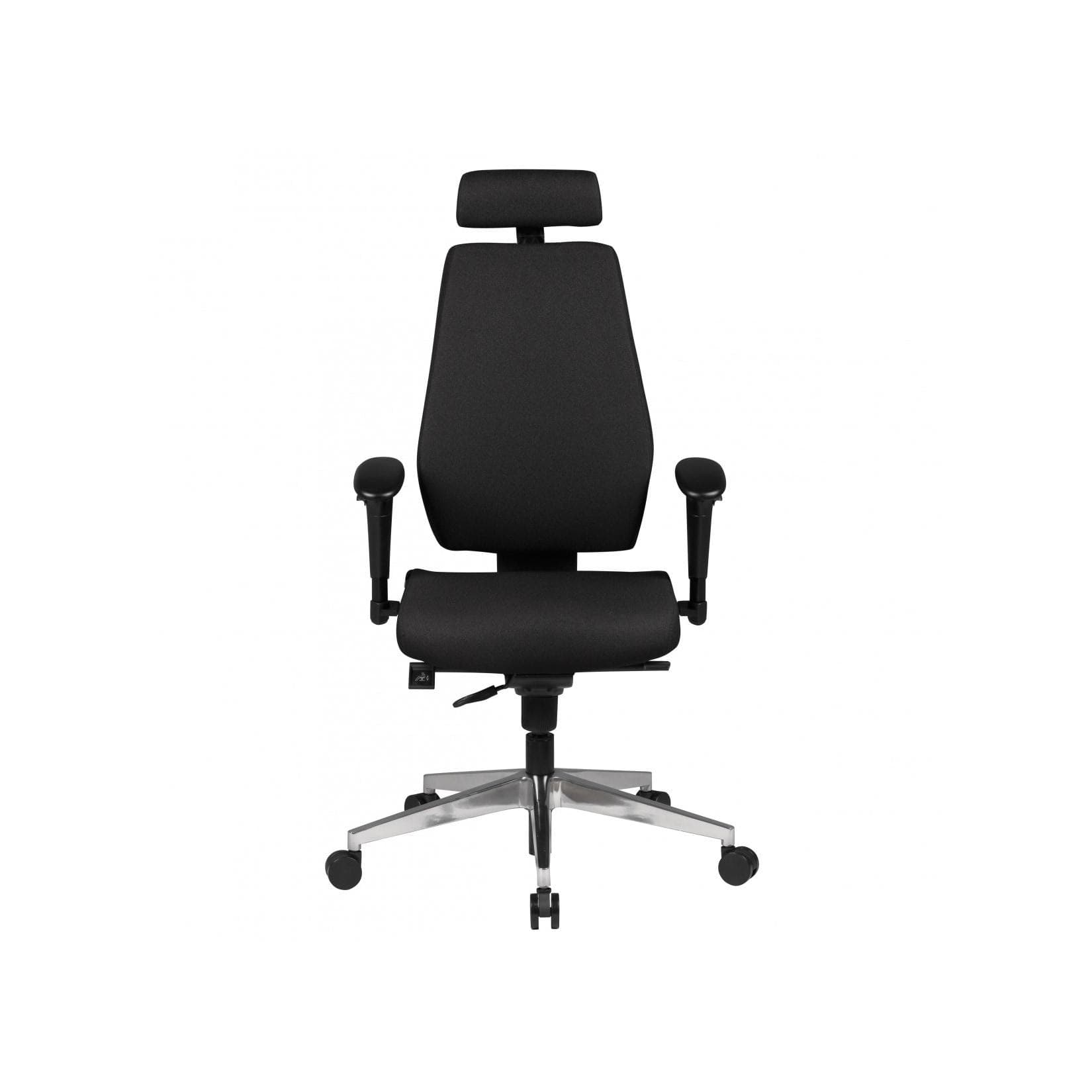 FineBuy Bürostuhl Schwarz Ergonomisch Polsterung