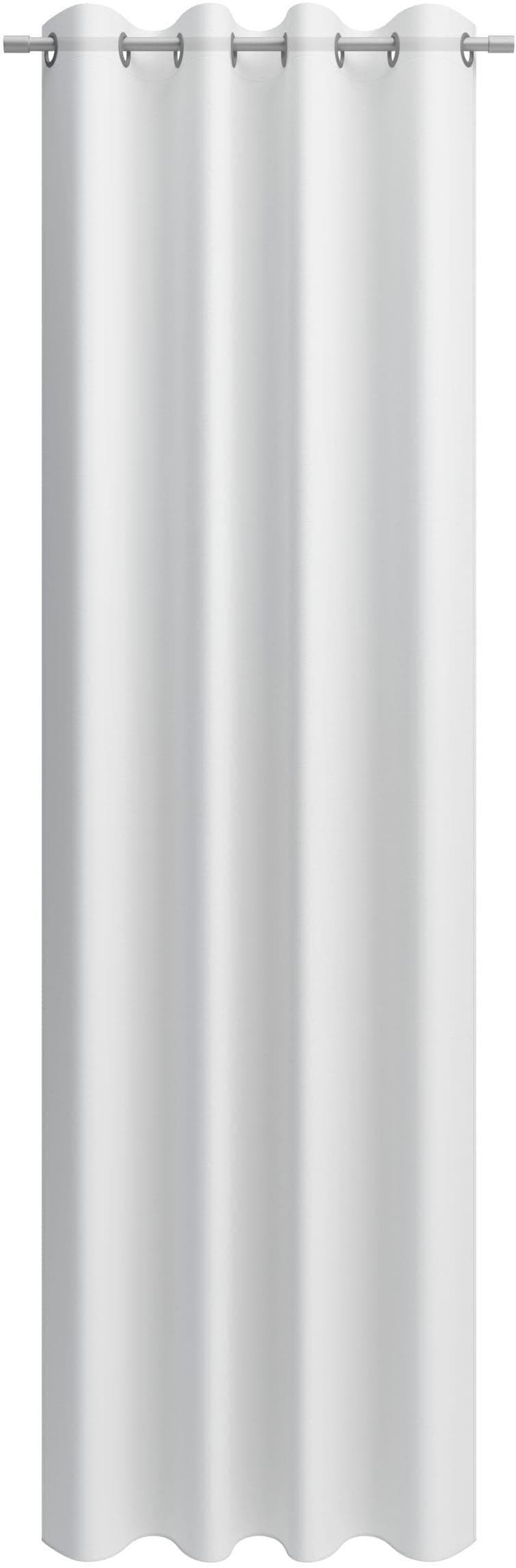 Neutex for you! Vorhang Kiss: Halbtransparenter Jacquard-Osenschal mit Metallösen