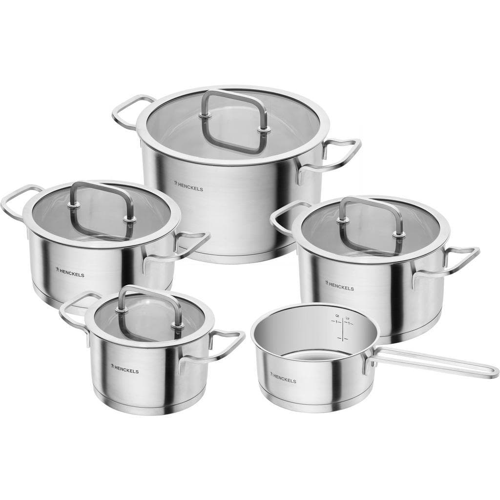 Henckels by Zwilling Kochtopfset Pulse 5-teilig Silber