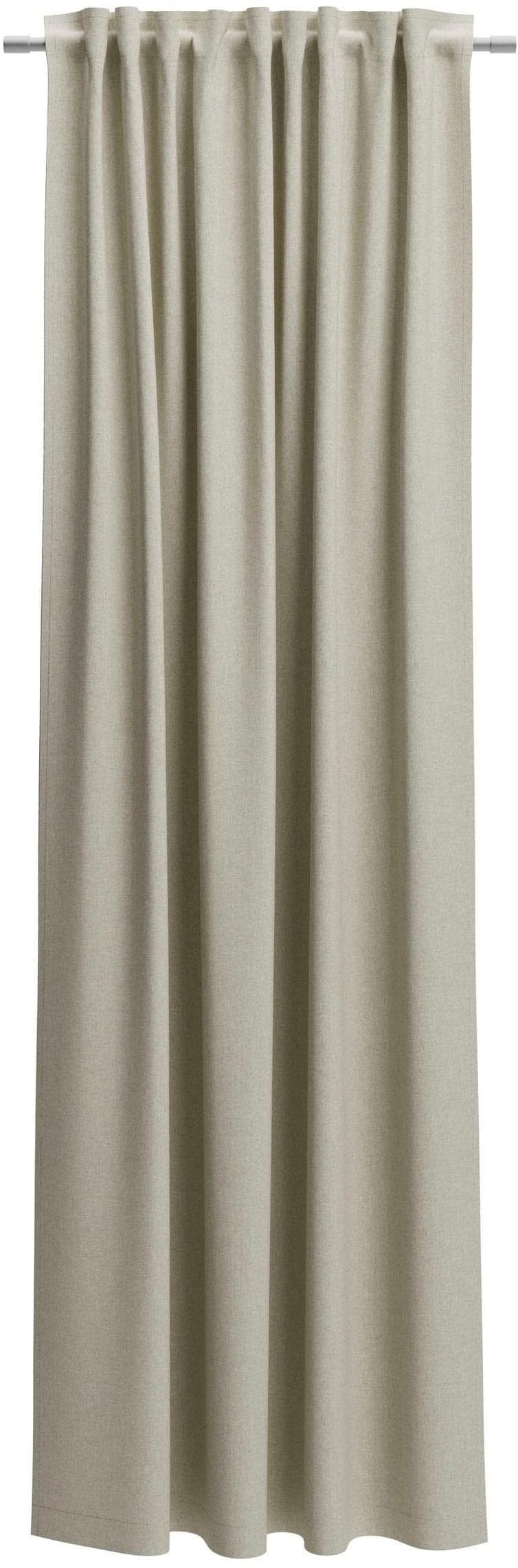 NEUTEX FOR YOU Vorhang ARUBA Beige Uni Verdunkelnd Polyester