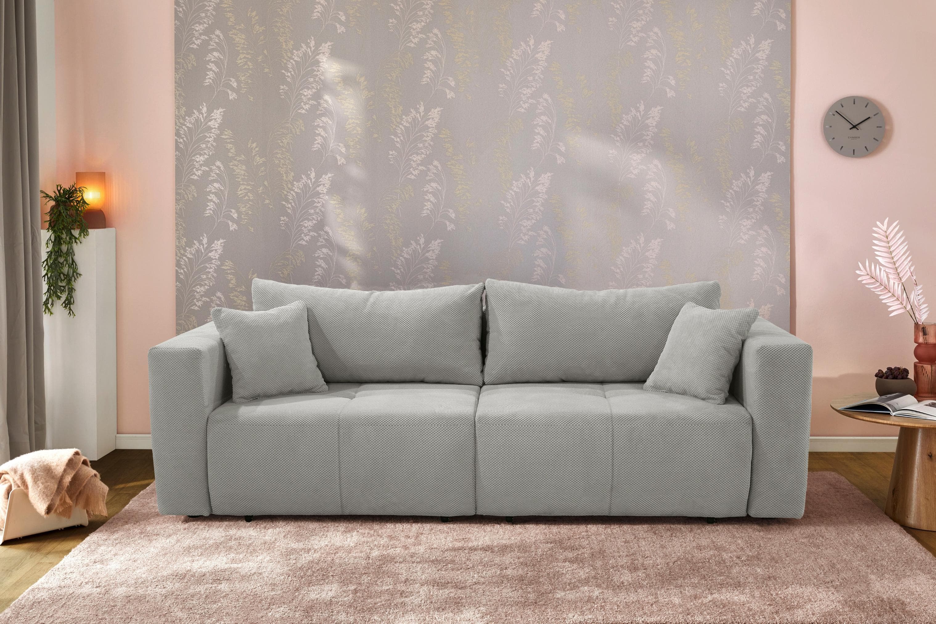 Jockenhöfer Gruppe Big-Sofa Relax mit Bettfunktion und Bettkasten