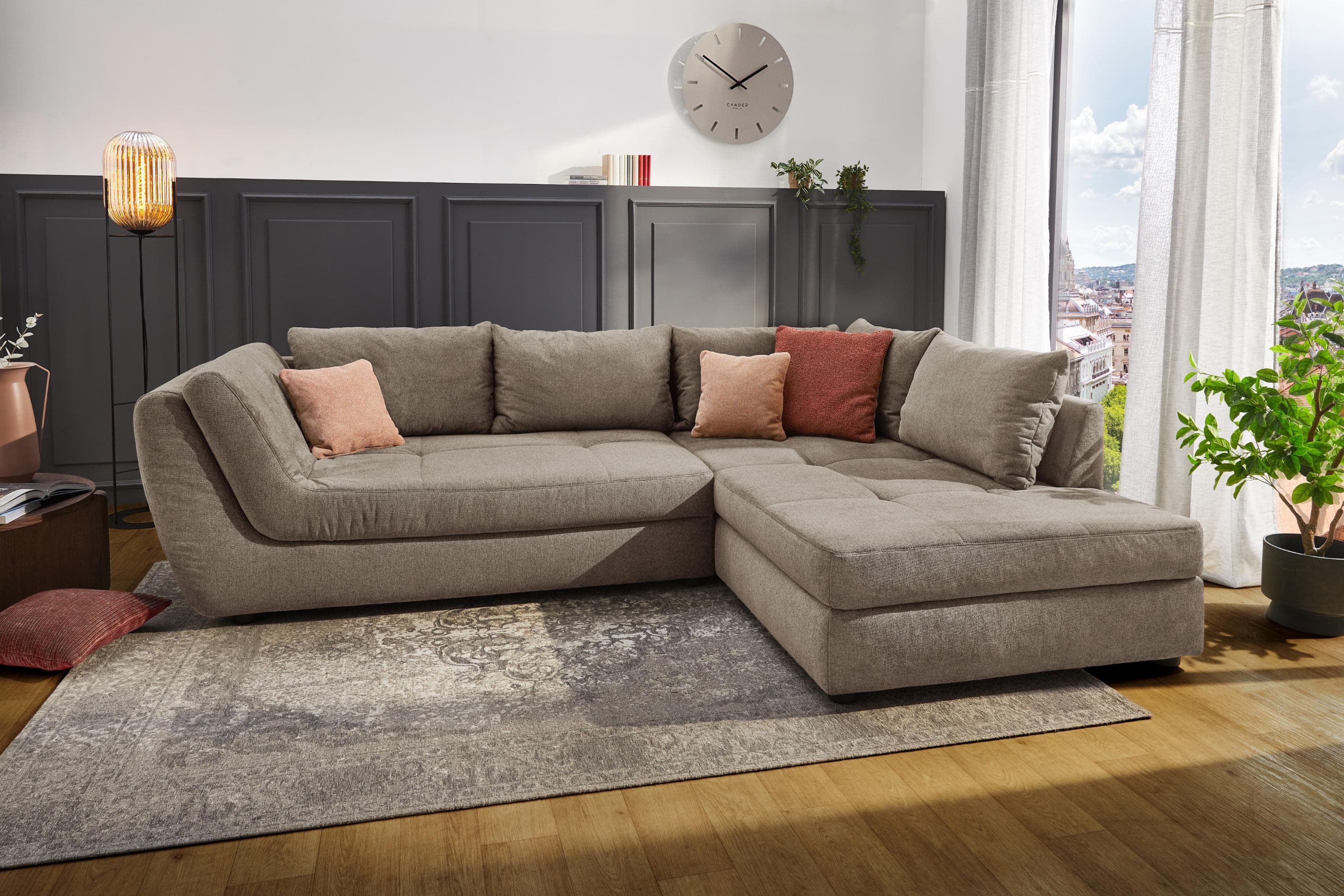 Ecksofa JOCKENHÖFER GRUPPE Rascasse L-Form Design XXL-Breite 322cm