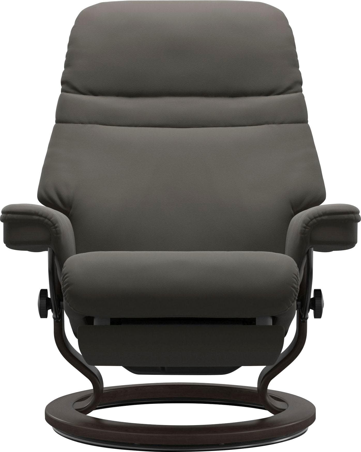 STRESSLESS Sunrise Relaxsessel Grau Leder PALOMA Elektrisch Verstellbar