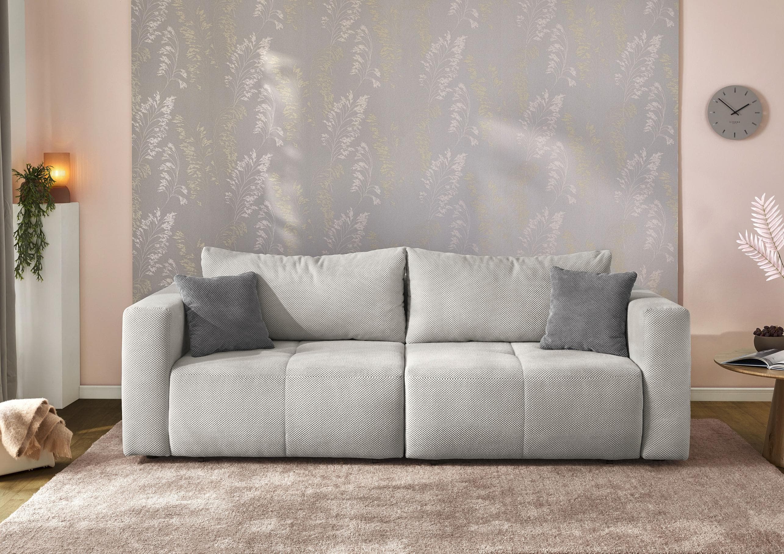 Jockenhöfer Relax Big-Sofa mit Bettfunktion und Bettkasten