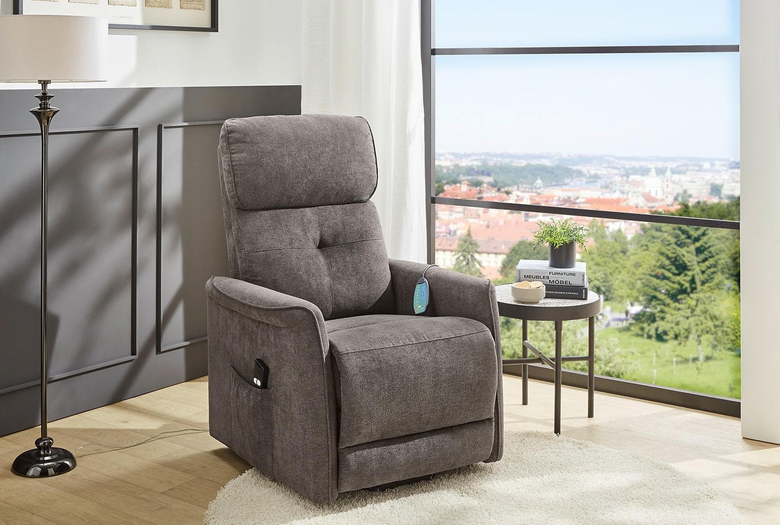 Jockenhöfer Gruppe TV-Sessel Denver mit Relaxfunktion und Massage