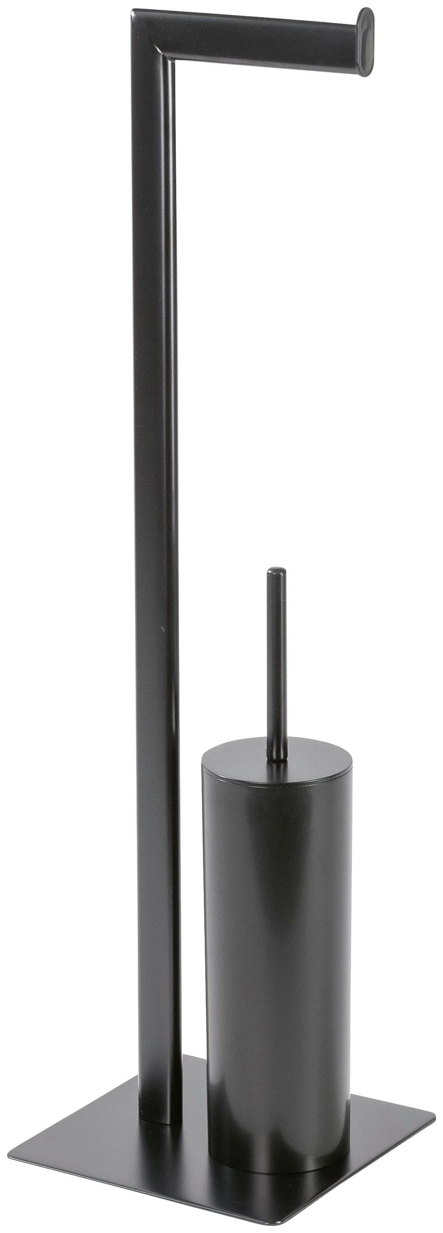 Möve Velvet Toilettenpapierhalter: Schwarz, Beschichtetes Metall, Edles Design