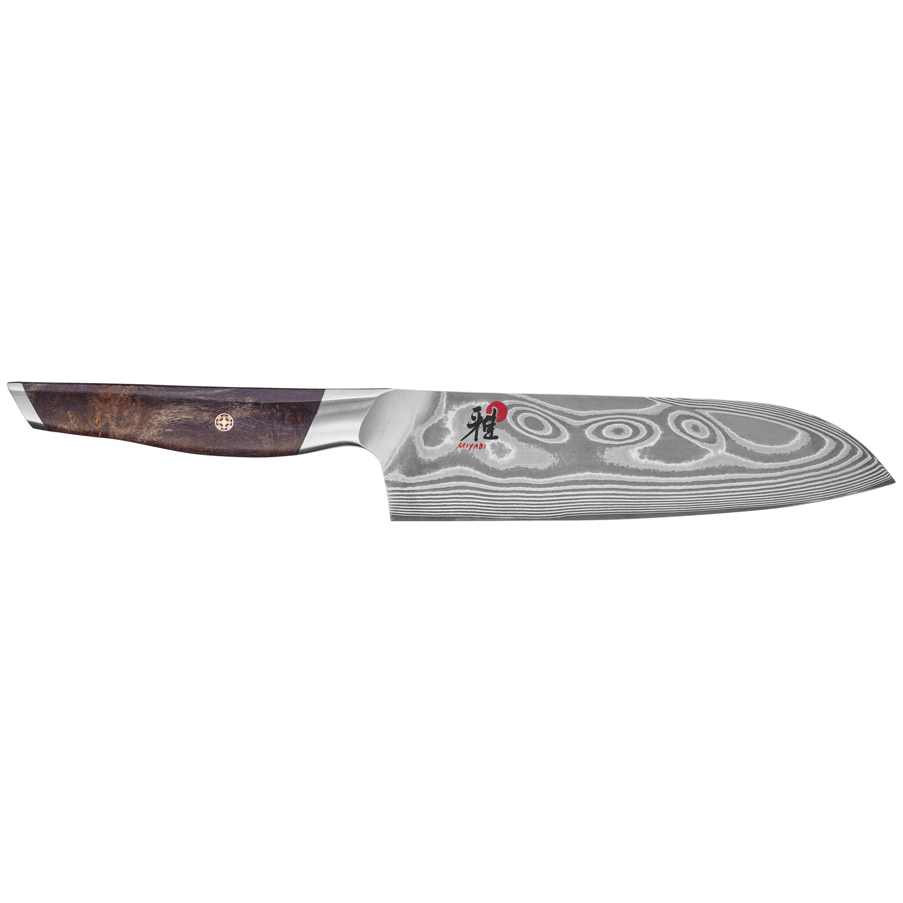 MIYABI IKI Santokumesser 18 cm Glattschliff
