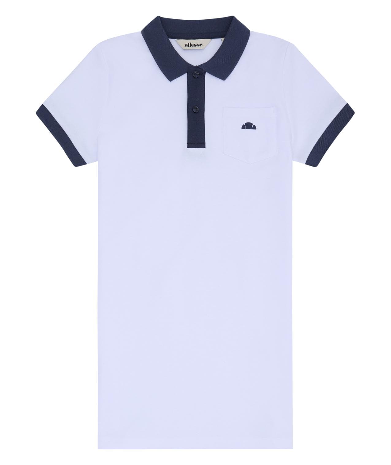 Polokleid ELLESSE RIBES POLO DRESS Mädchen weiß Gr. 164