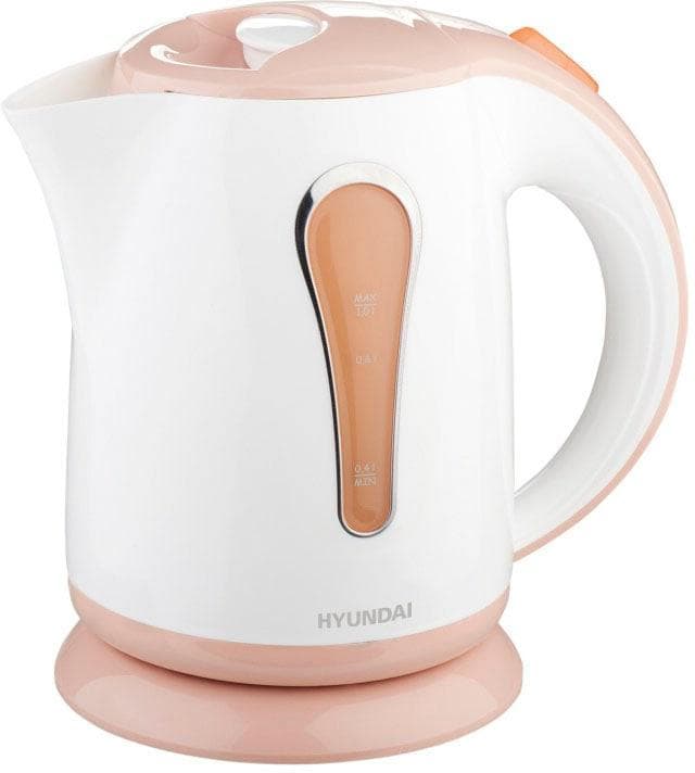 Hyundai Wasserkocher VK102O Rosa Kunststoff