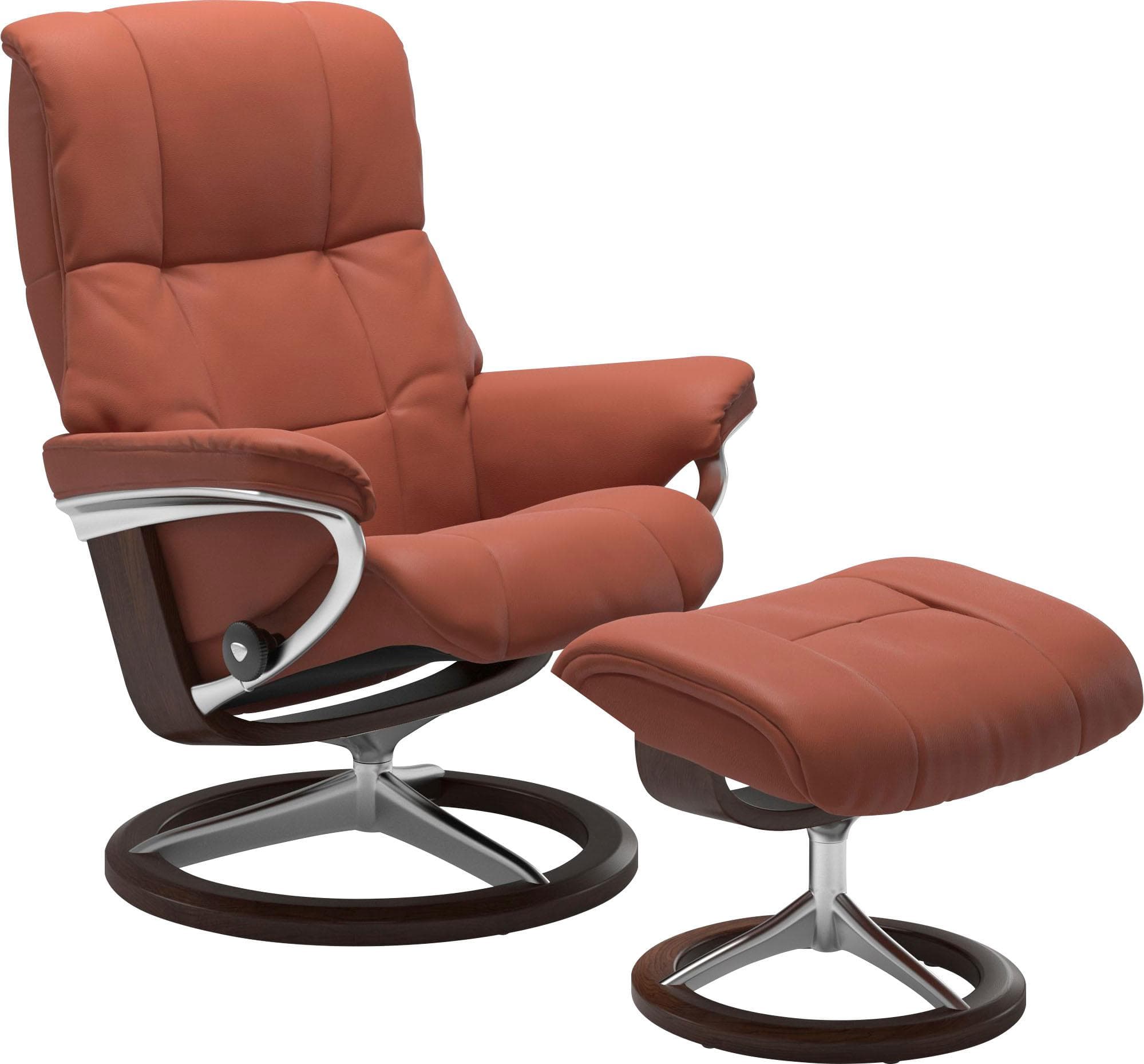Fußhocker STRESSLESS Mayfair Rot Leder