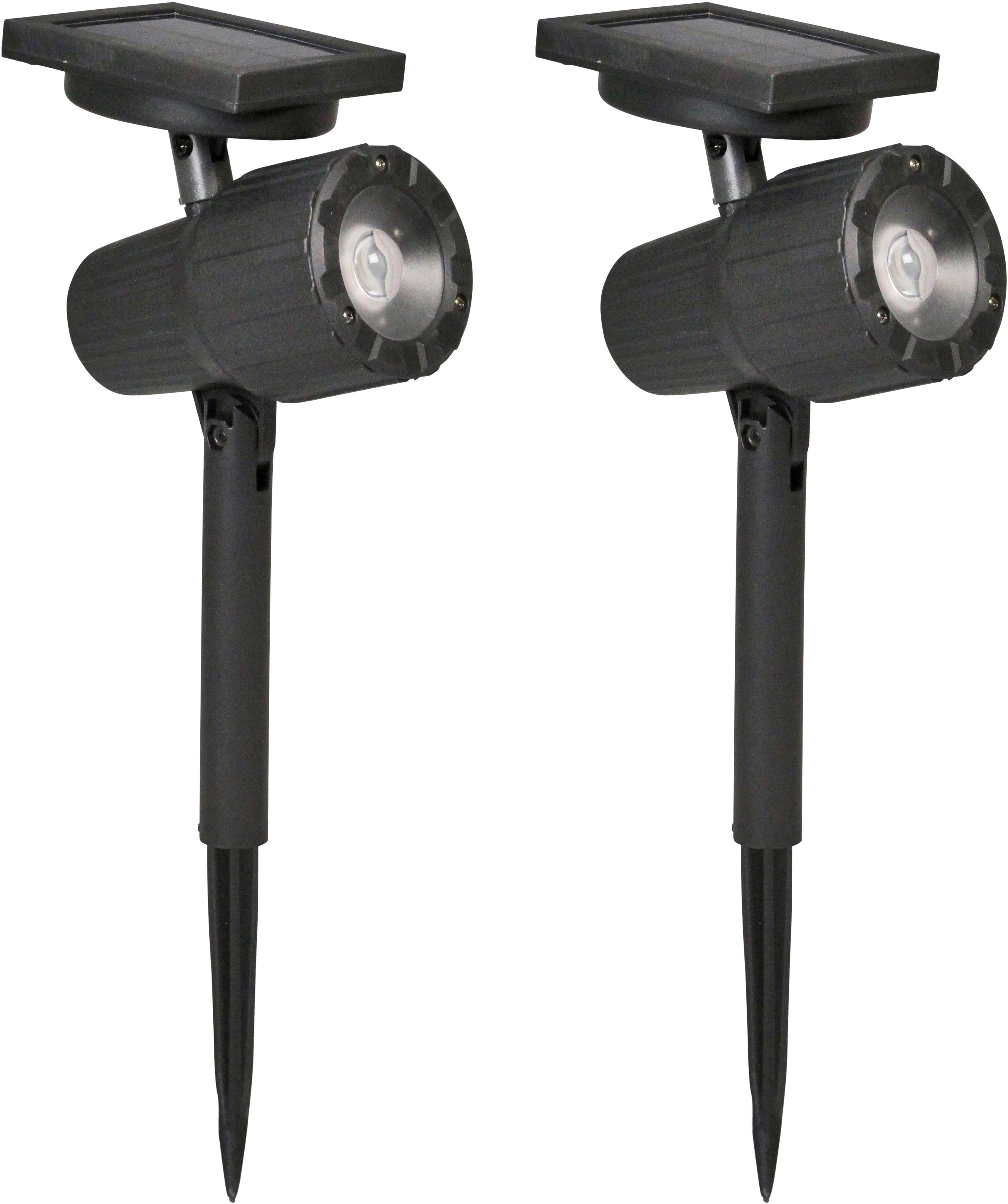 Luxform Solar-Erdspießleuchte Salamanca 20 Lumen Schwarz