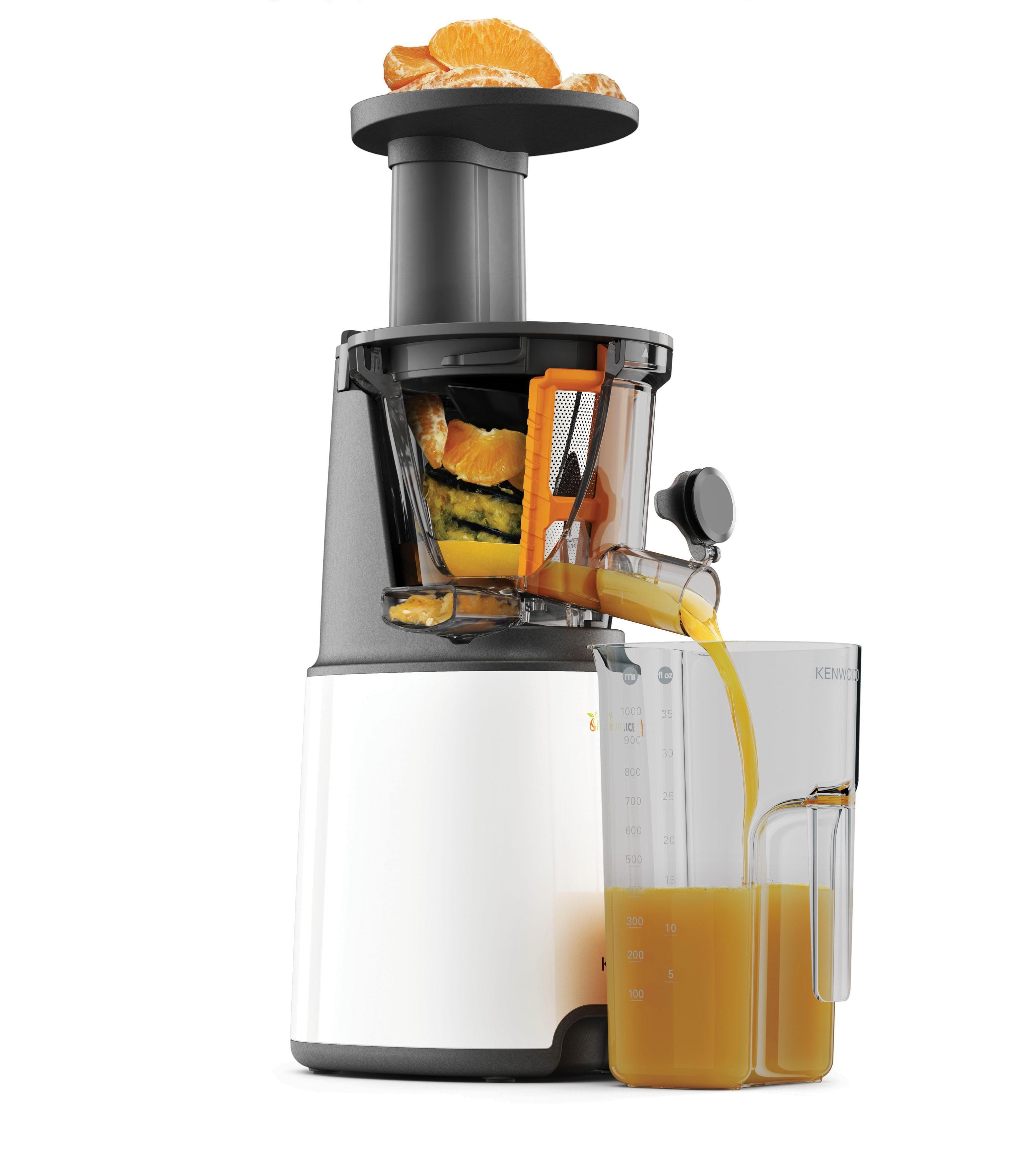 Kenwood Entsafter PureJuice One JMP400 Weiß/Grau 140 Watt 1 Liter