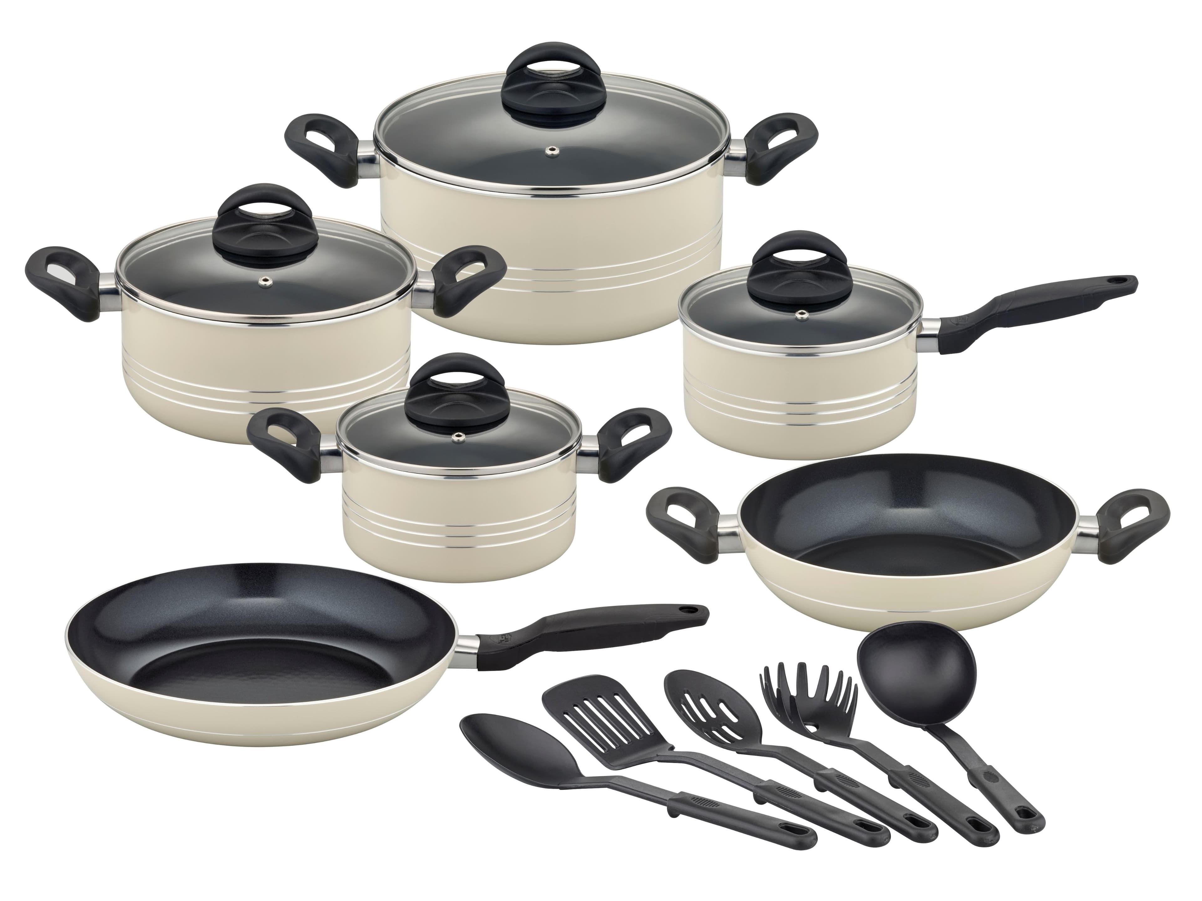 GSW Topf-Set Milano 7-tlg. Beige Induktion