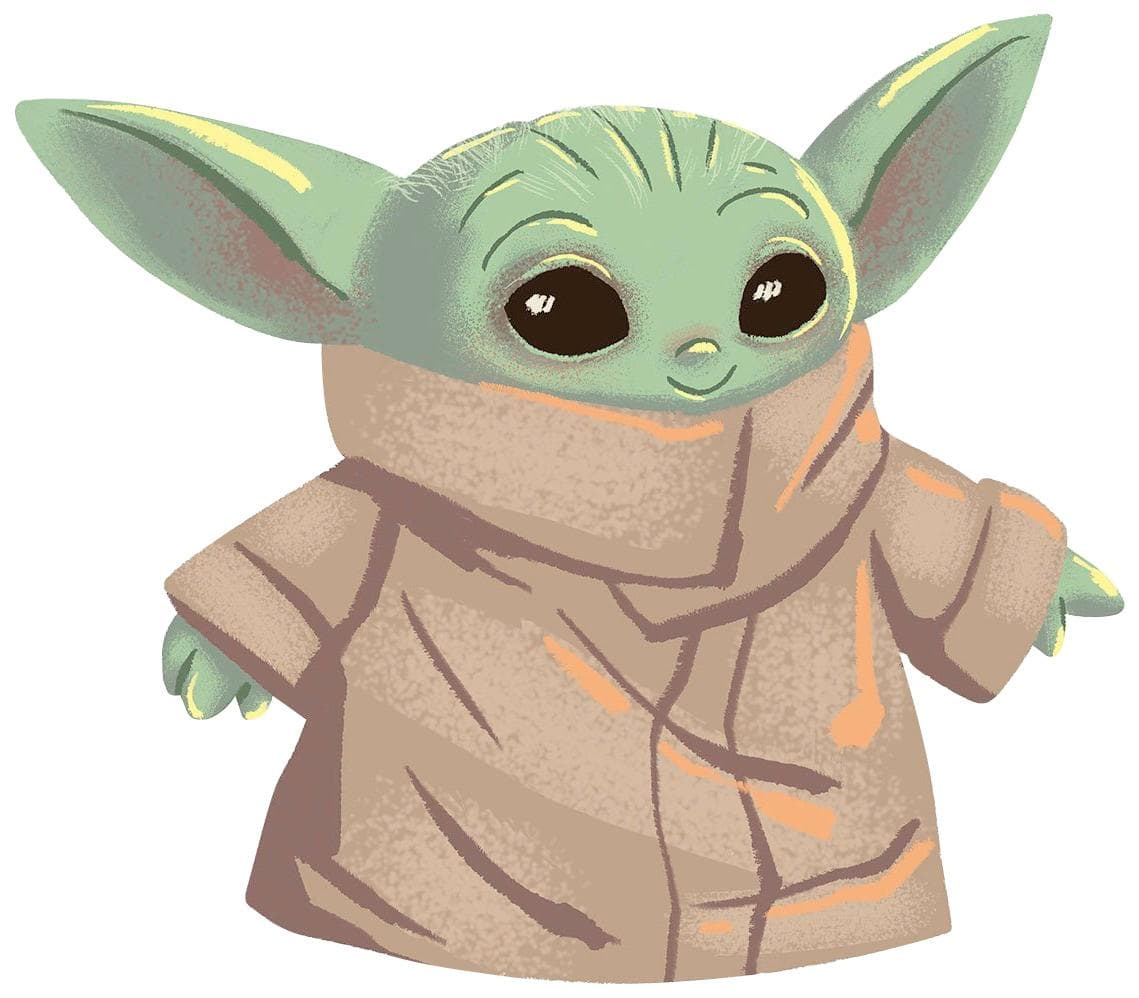 Komar Bild Mandalorian The Child Cutie Bunt