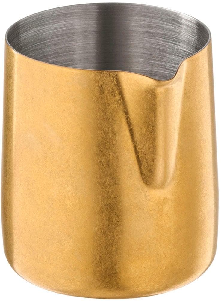 APS Milchkännchen Gießer FLOW 150 ml Gold Edelstahl 18/8