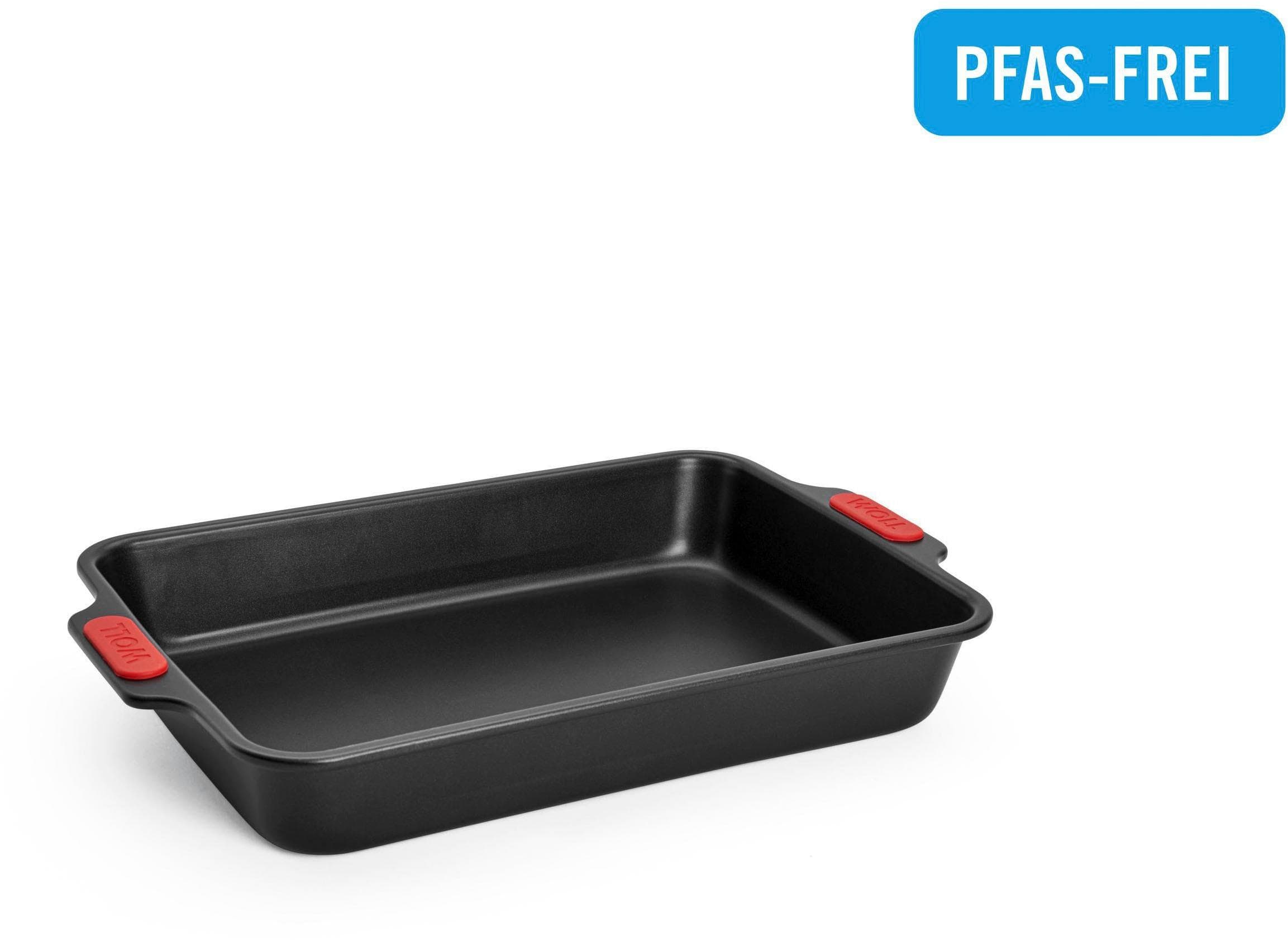 Woll Let's bake Kuchenform Rechteckig Schwarz Aluminium