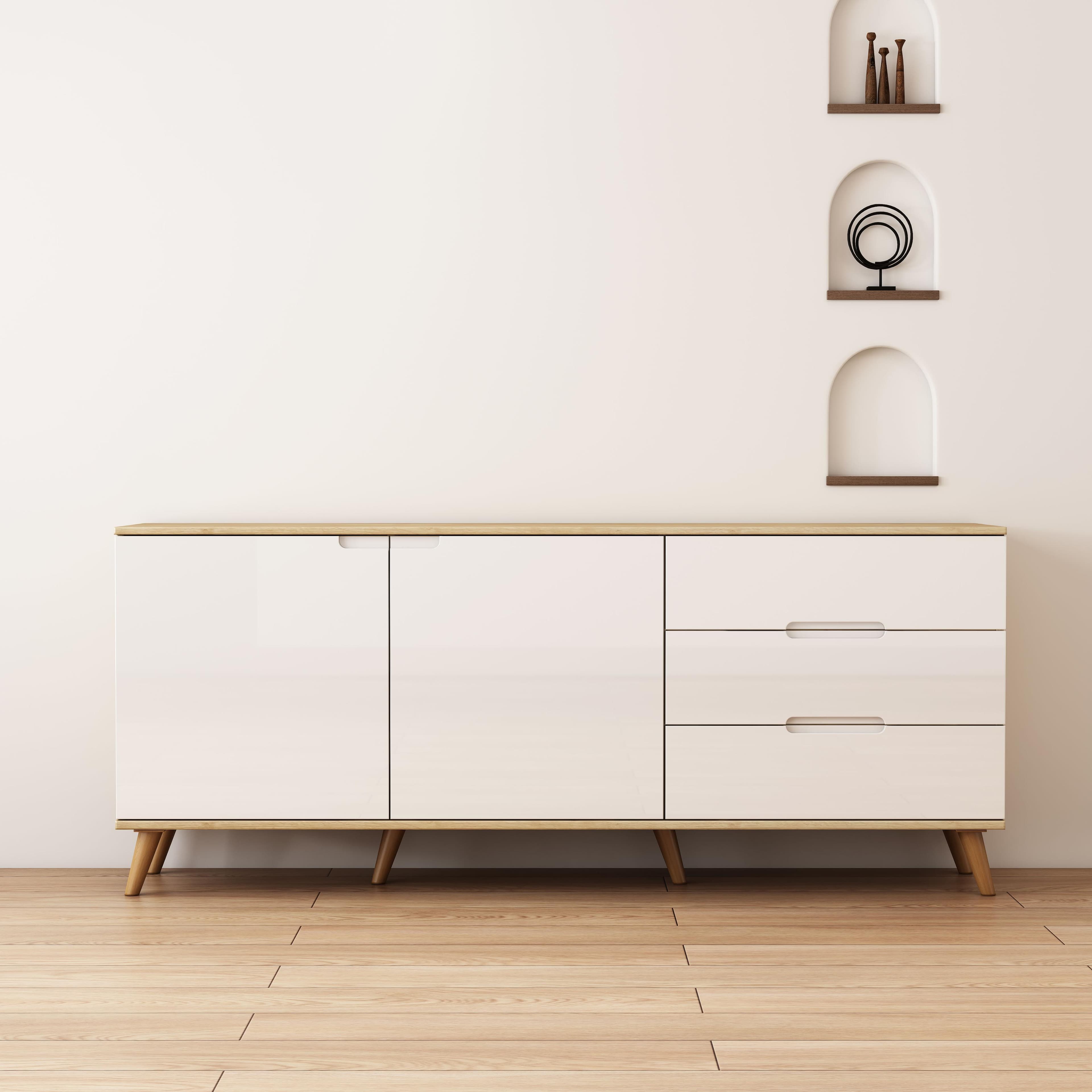 OTTO HOME Sideboard Lund Weiß