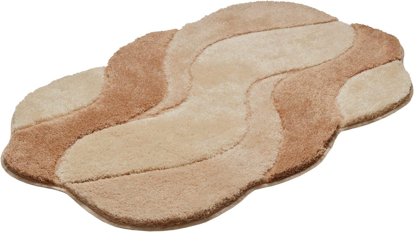 Badematte Carmen Grund Beige Wolkenförmig