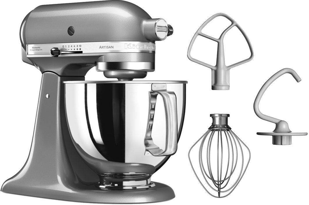 KITCHENAID Küchenmaschine Artisan 5KSM125EER Silber
