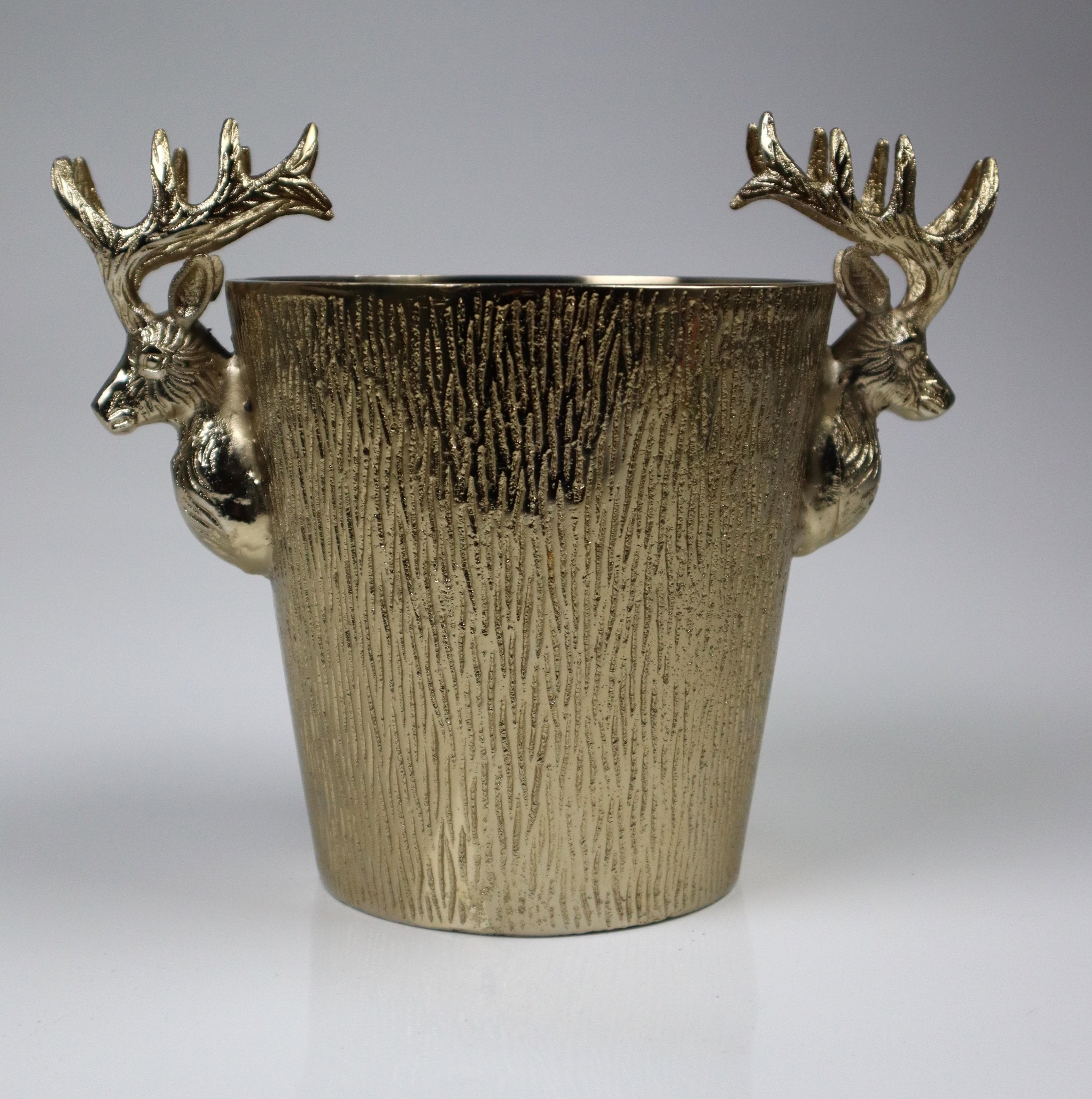 Wein- und Sektkühler AM Design Aluminium Gold