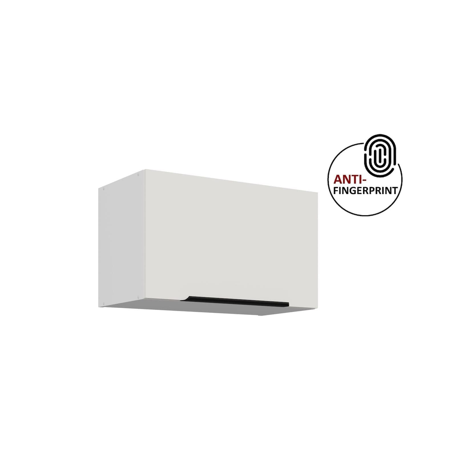 Küchen Hängeschrank 60 cm Küche ARIA Weiss Anti Fingerprint