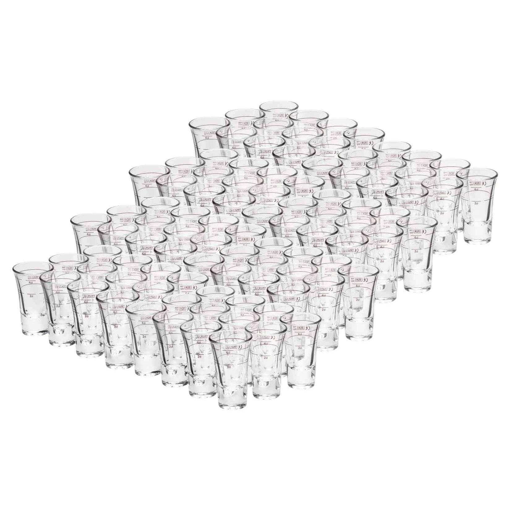 Van Well Schnapsglas Dublino Set 96-tlg. Transparent Geeicht