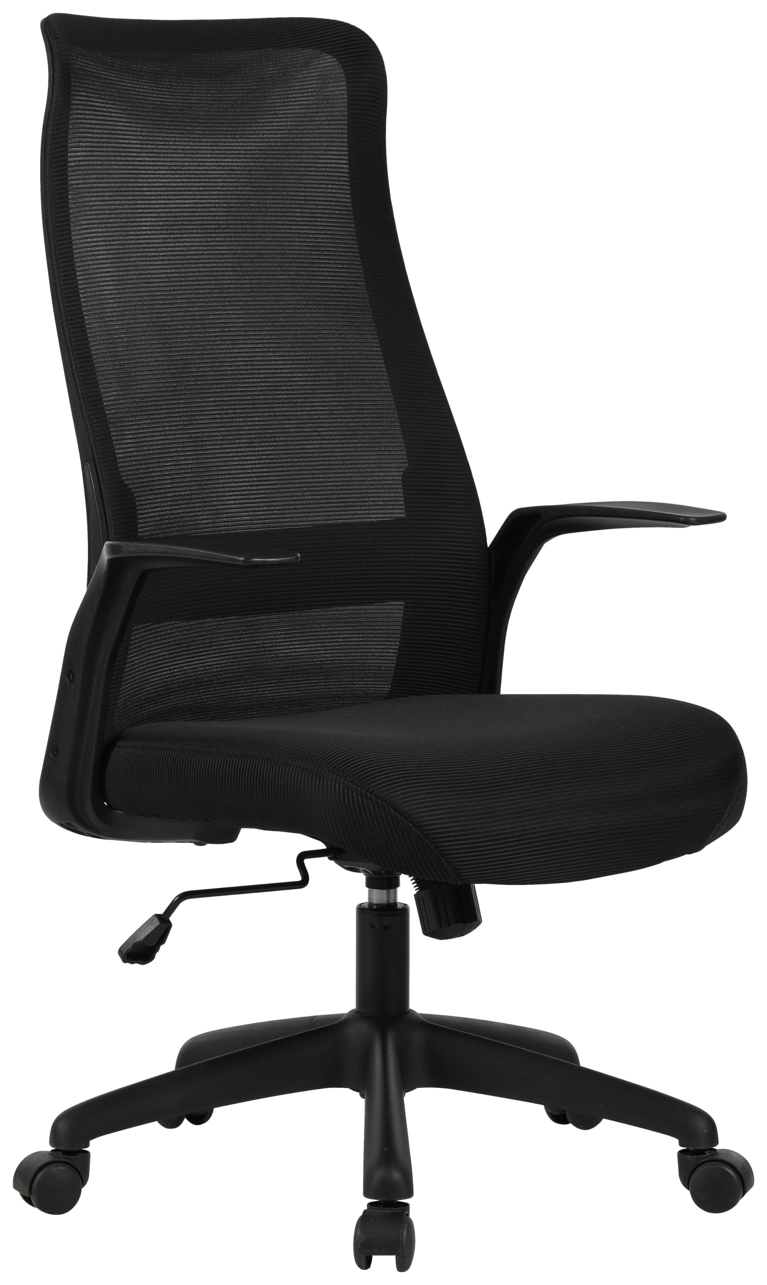 Drehstuhl Mila Schwarz Ergonomischer Bürostuhl
