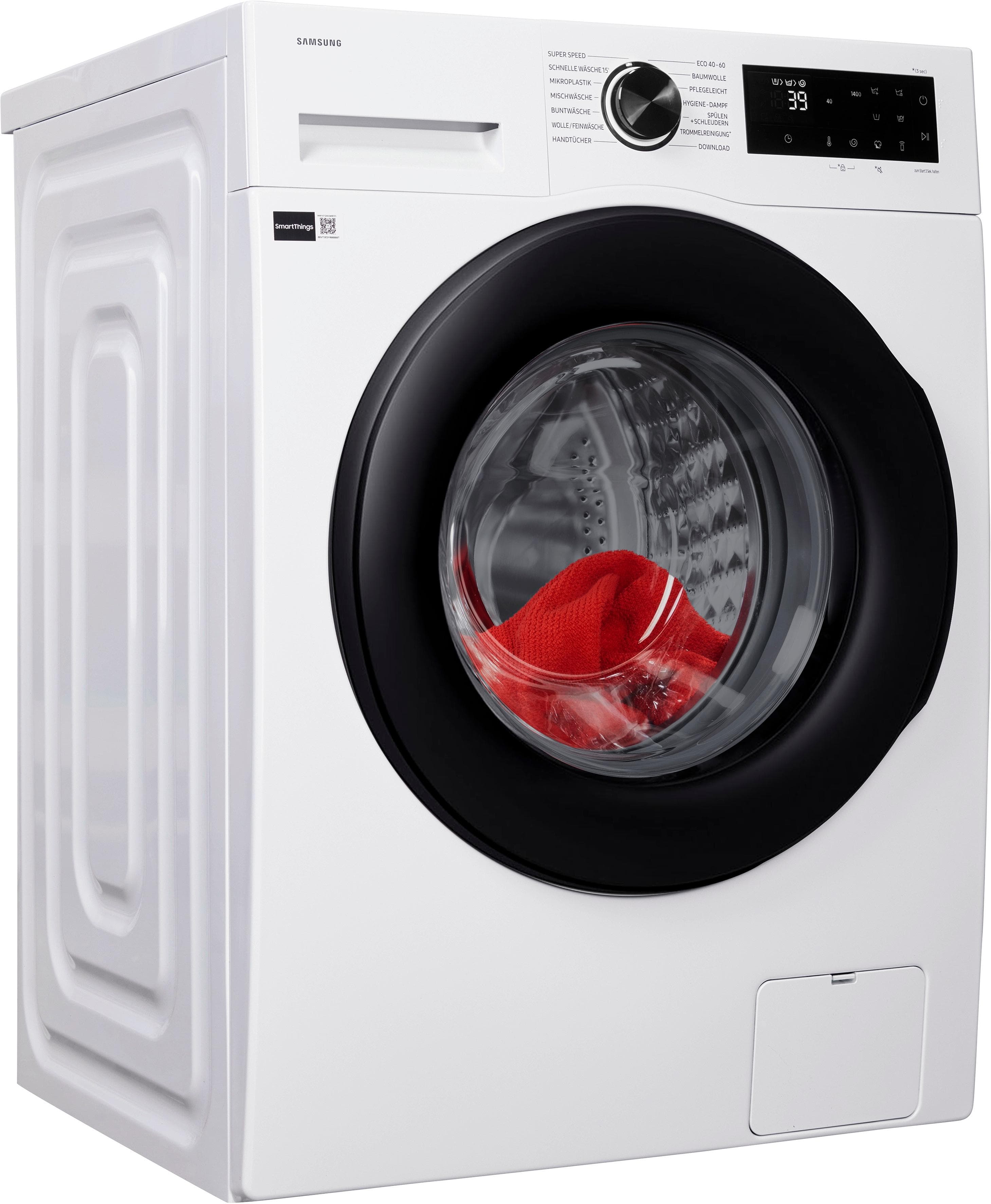 Samsung Waschmaschine WW1EFG5U34A AI Ecobubble™ Weiß